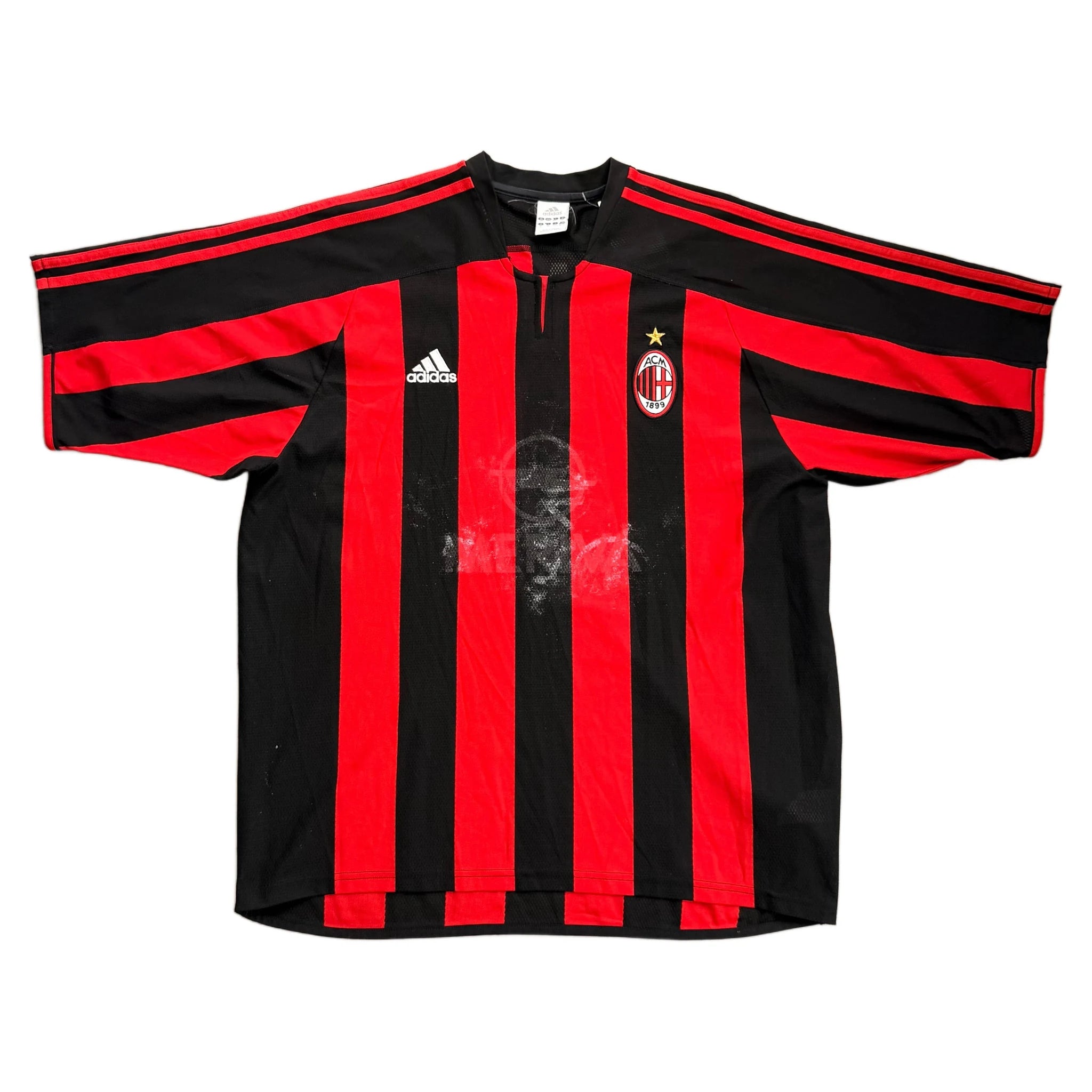 2003-04 AC Milan Home Inzaghi Shirt - XL