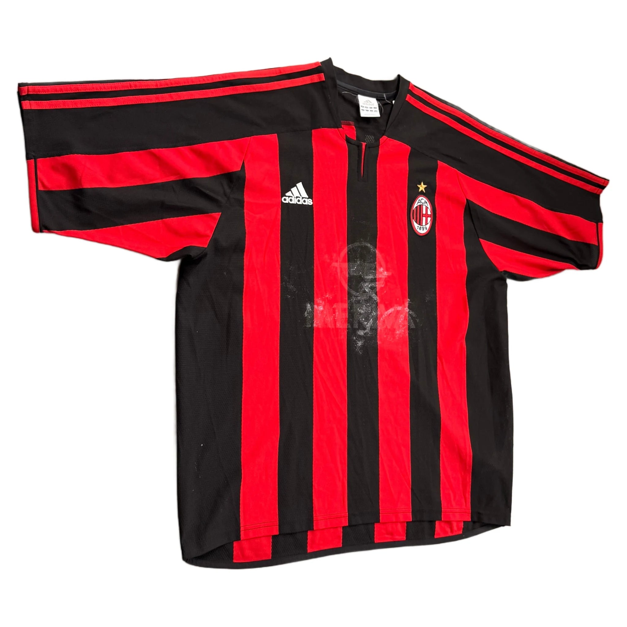 2003-04 AC Milan Home Inzaghi Shirt - XL