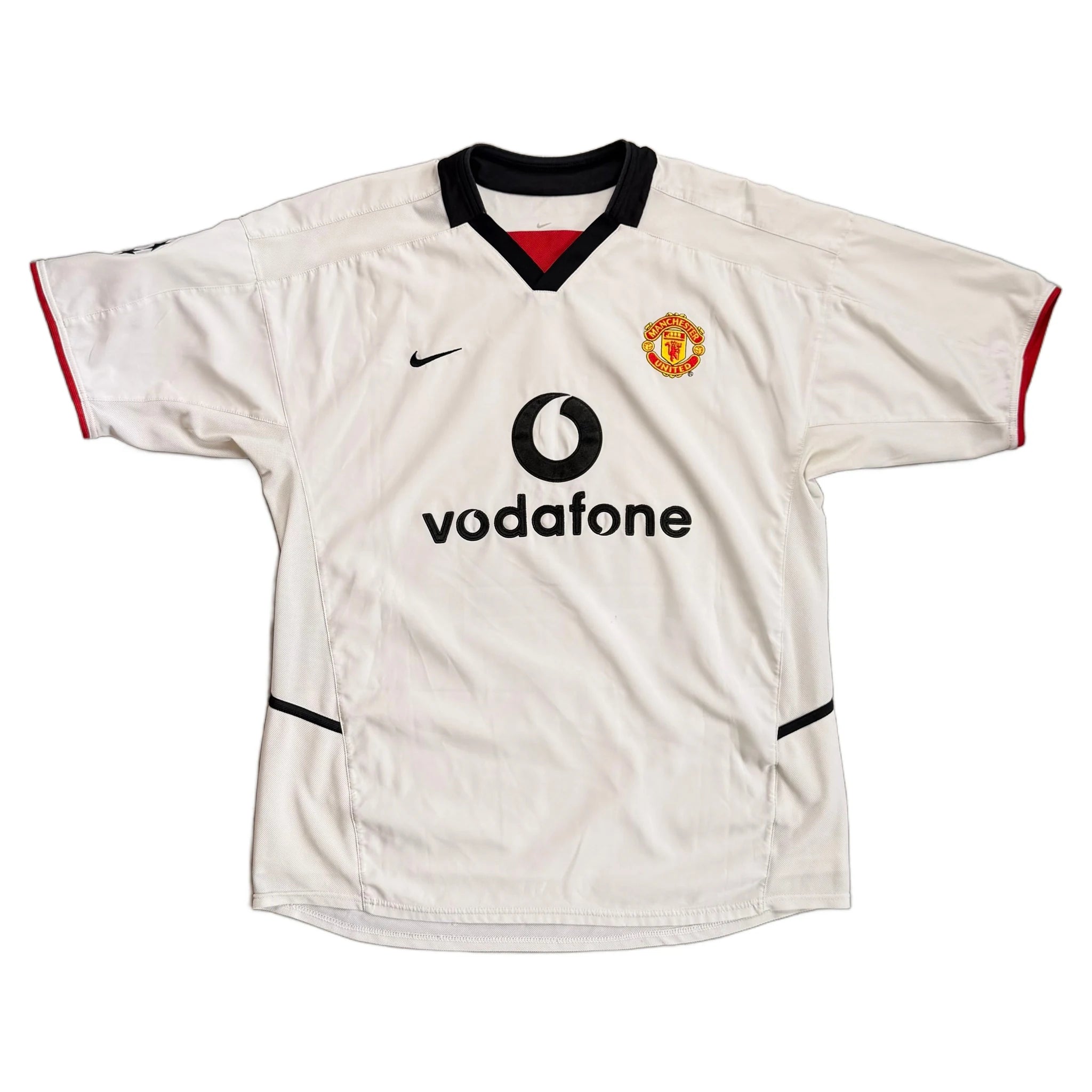 2002-03 Manchester United Away Scholes Shirt - XL