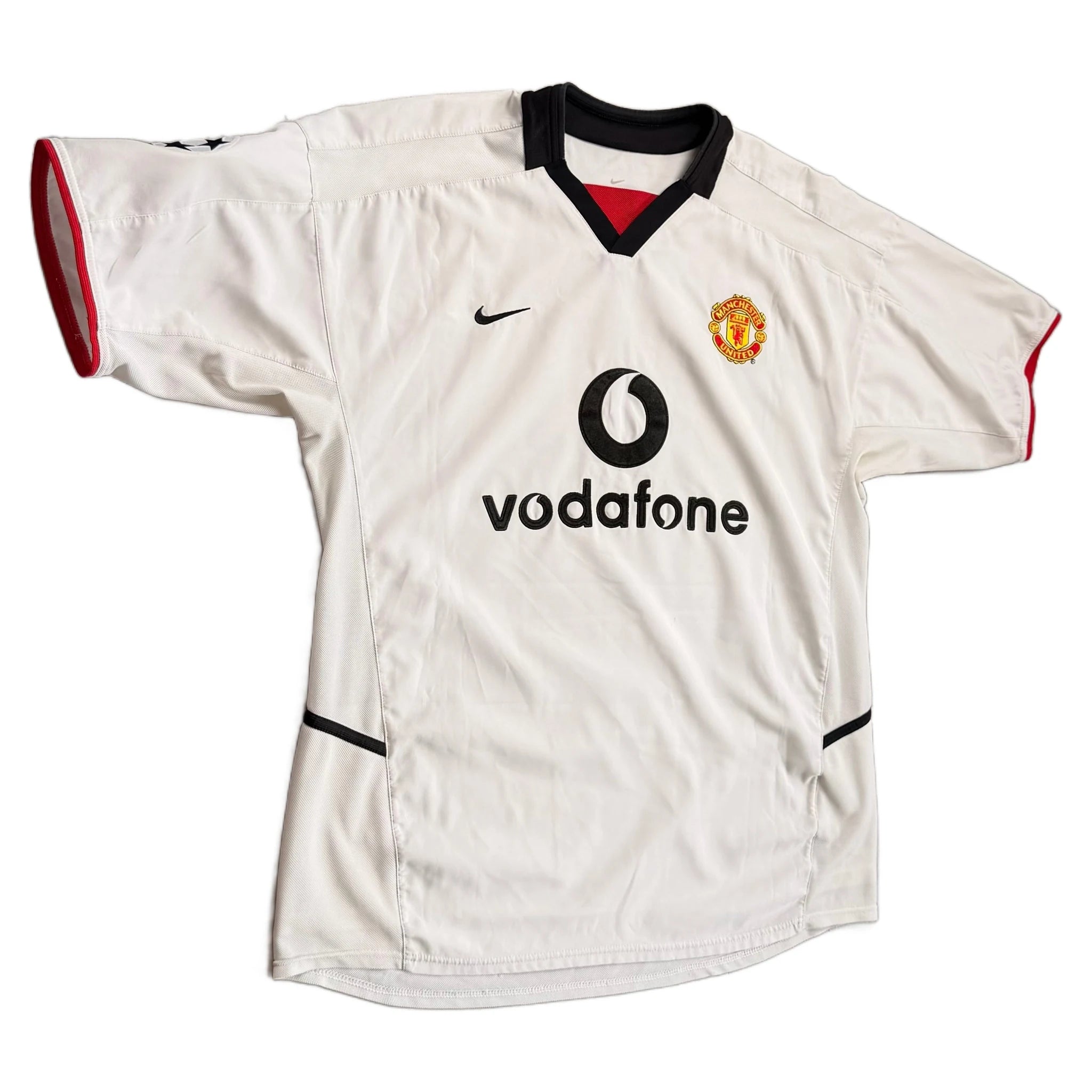 2002-03 Manchester United Away Scholes Shirt - XL