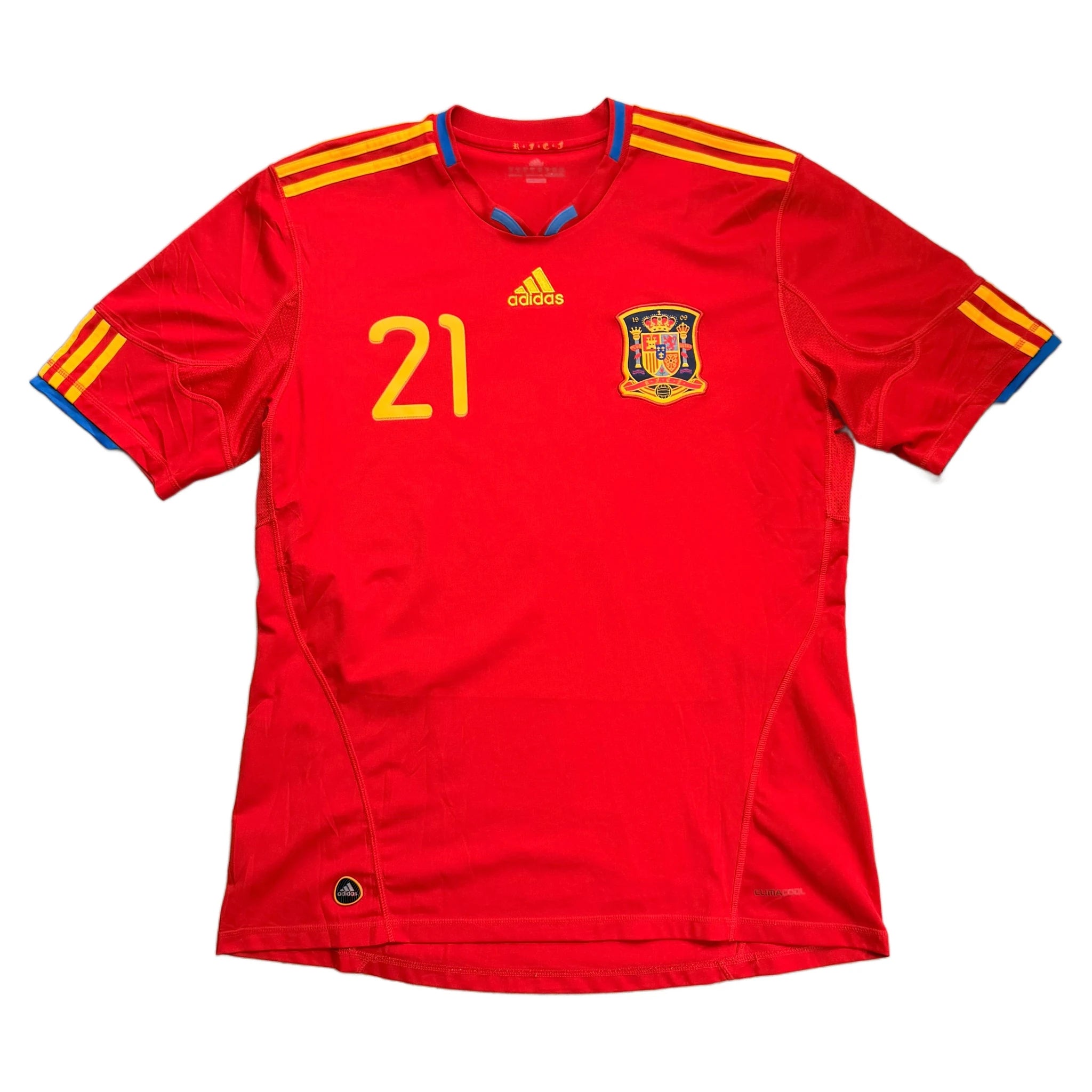 2009-10 Spain Away D.Silva Shirt - XL