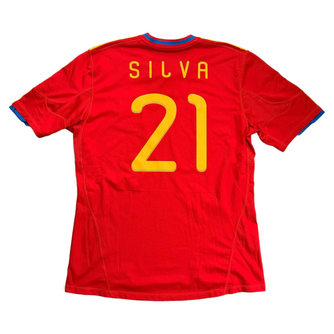 2009-10 Spain Away D.Silva Shirt - XL