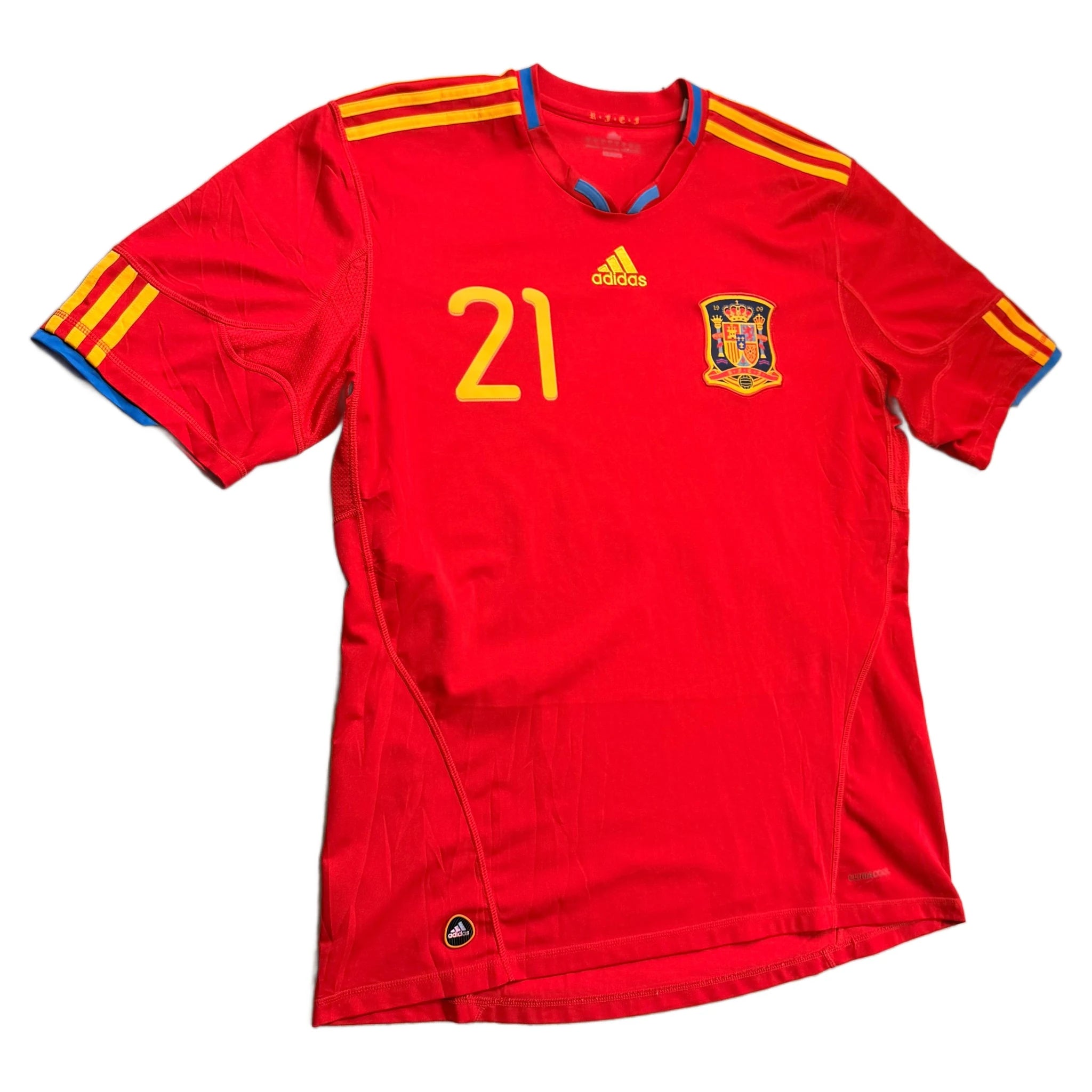 2009-10 Spain Away D.Silva Shirt - XL