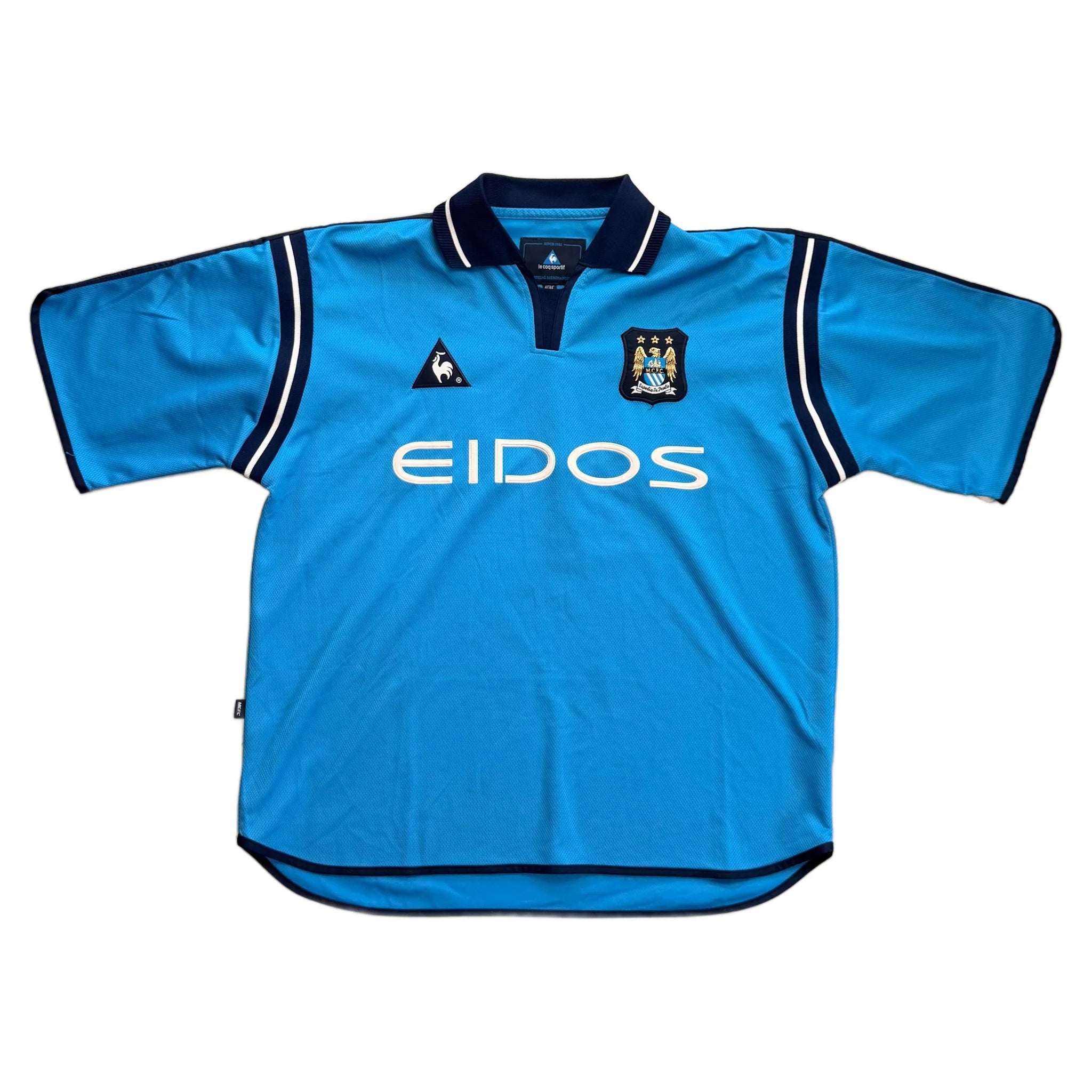2001-02 Manchester City Home Shirt - XL