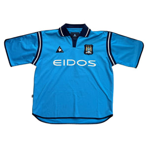 2001-02 Manchester City Home Shirt - XL
