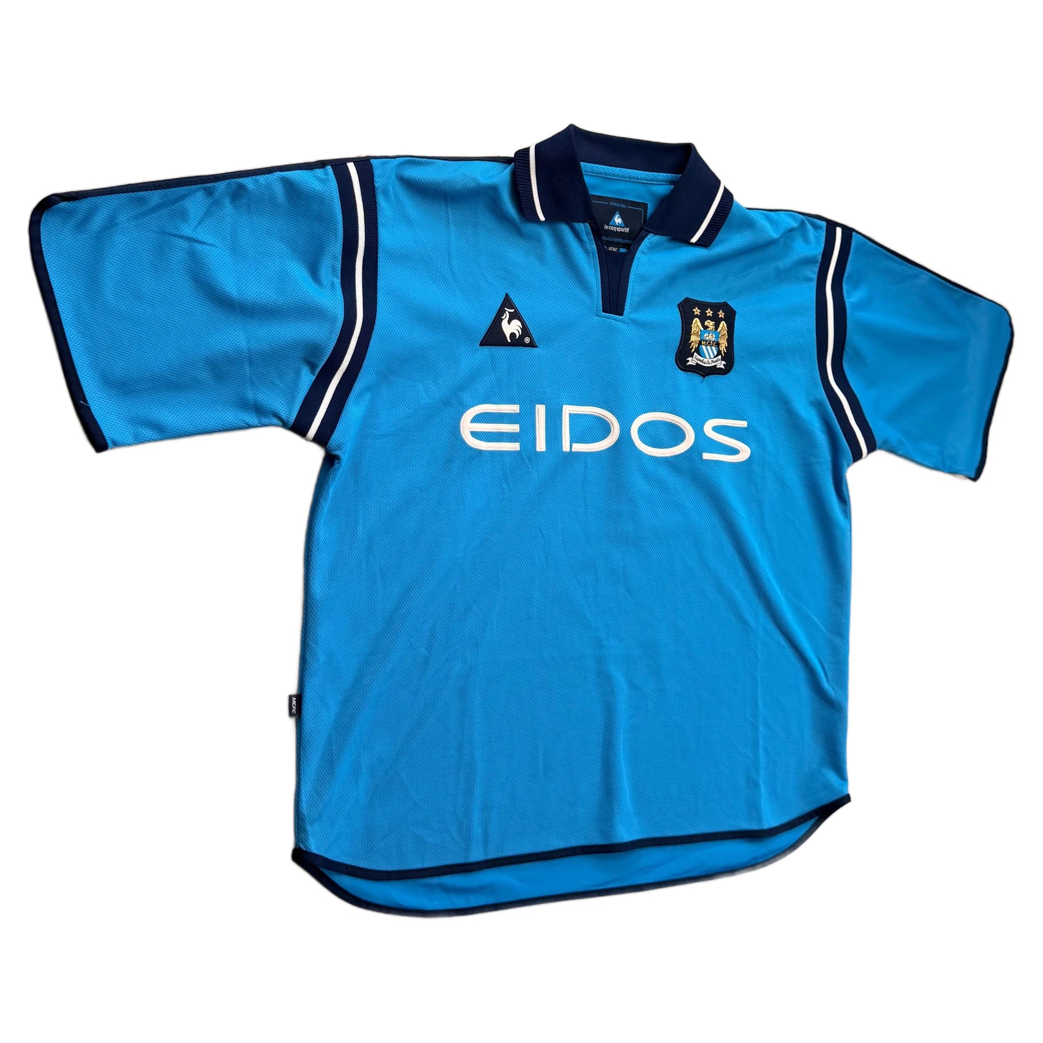 2001-02 Manchester City Home Shirt - XL