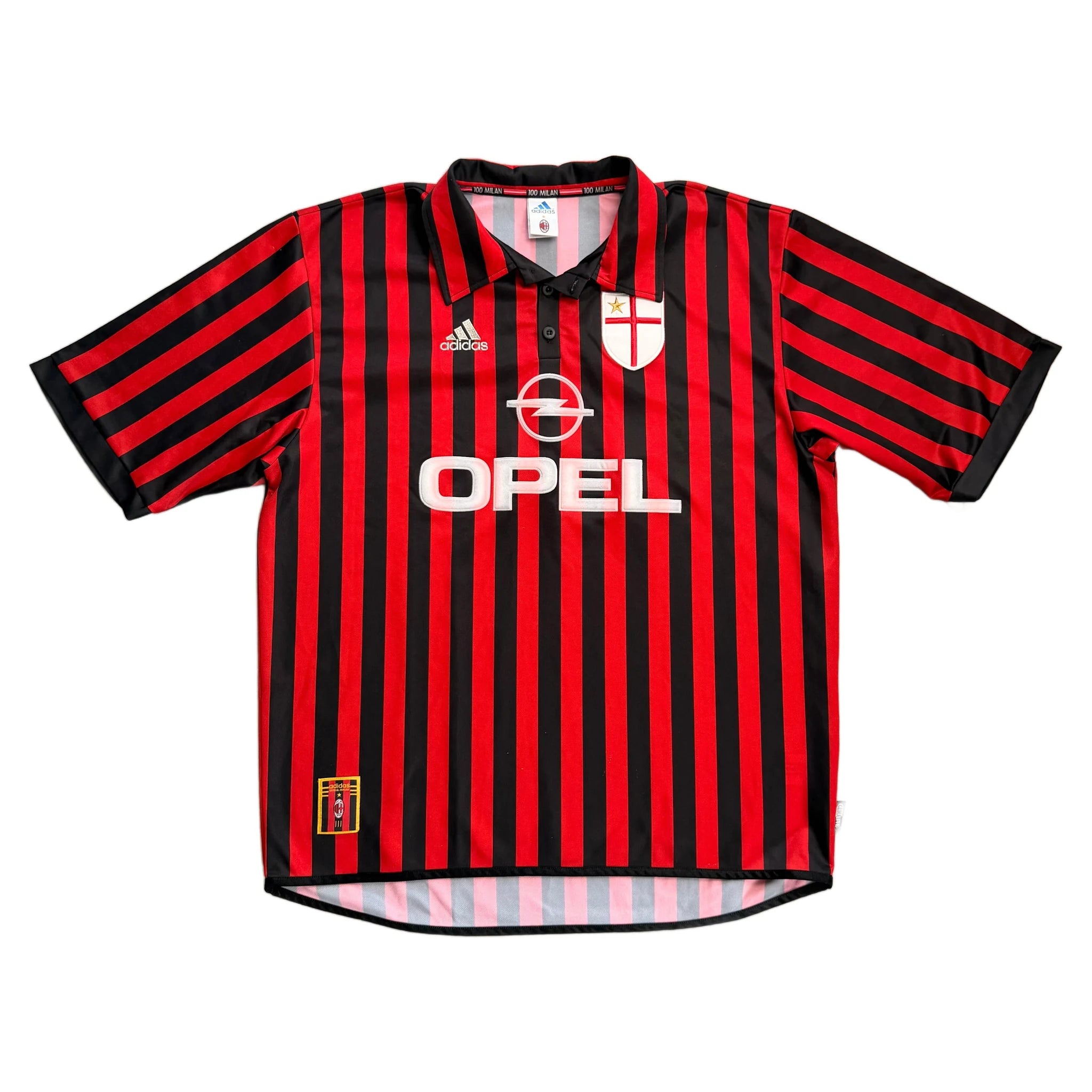 1999-00 AC Milan Home Shirt - XL