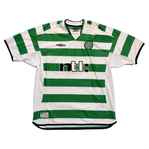 2001-03 Celtic Home Shirt - XL