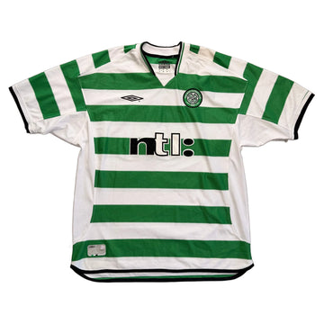 2001-03 Celtic Home Shirt - XL