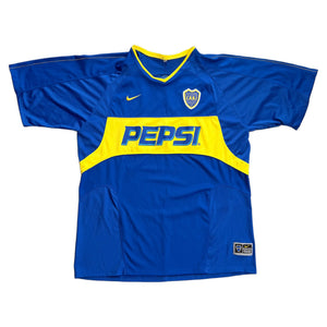 2003-04 Boca Juniors Home Shirt - XL