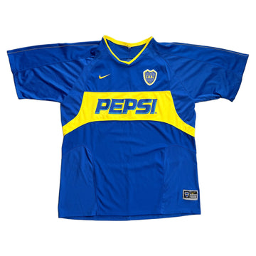 2003-04 Boca Juniors Home Shirt - XL