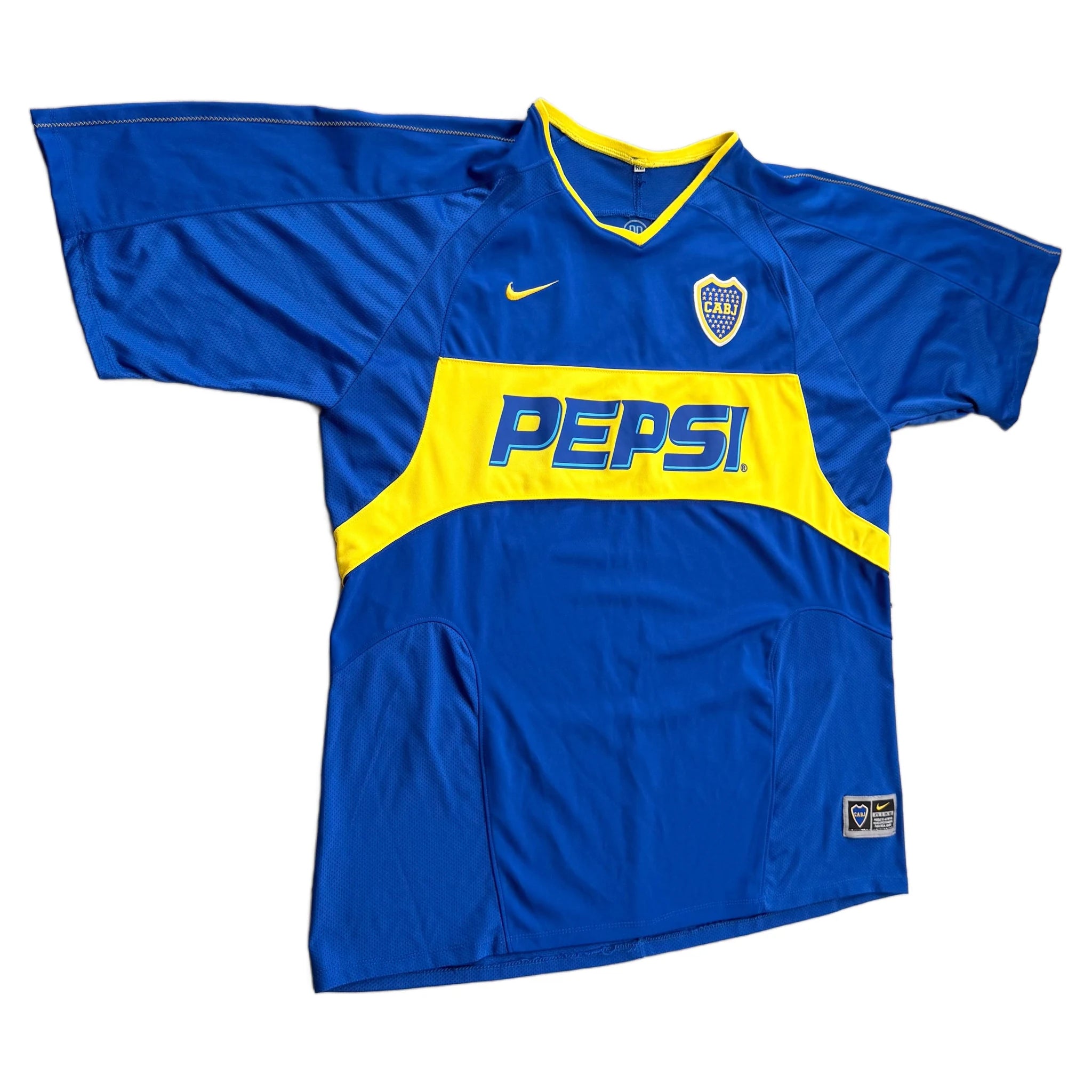 2003-04 Boca Juniors Home Shirt - XL