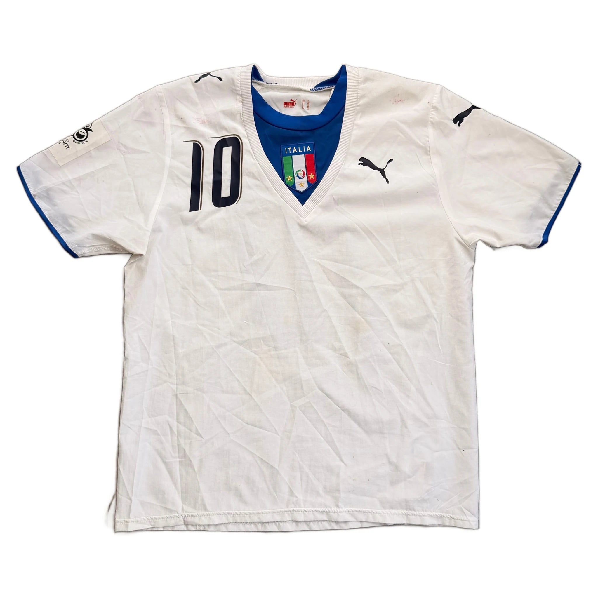 2006-07 Italy Away Totti Shirt - XL
