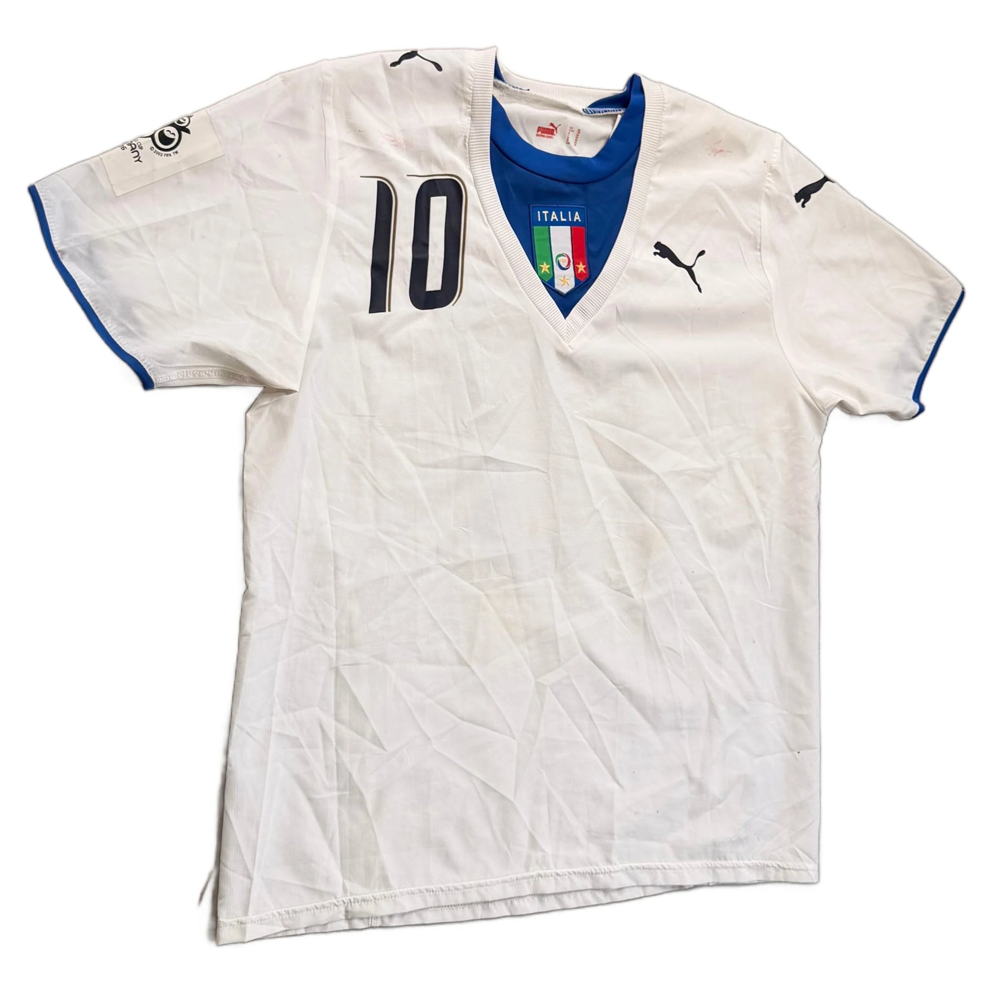 2006-07 Italy Away Totti Shirt - XL