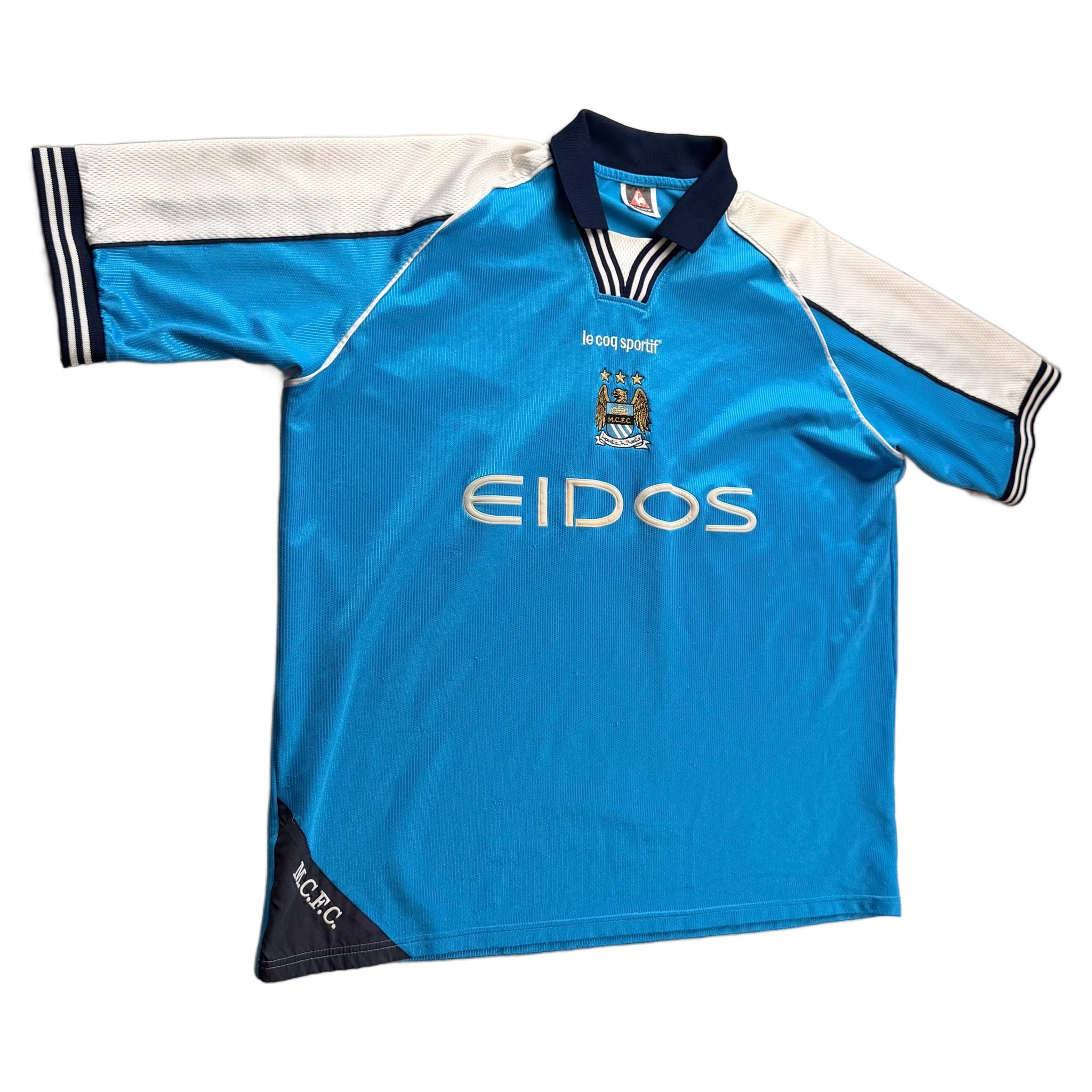 1999-01 Manchester City Home Shirt - XL