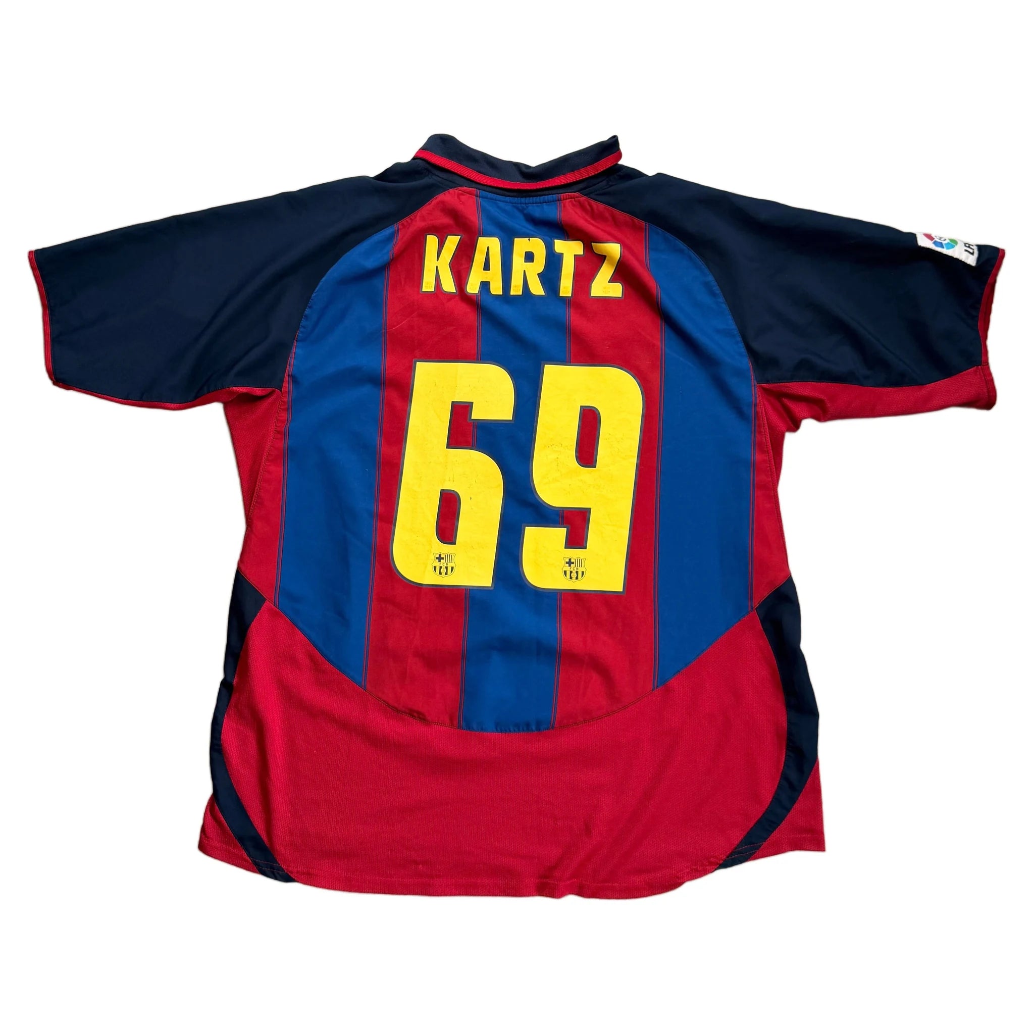 2003-04 Barcelona Home Shirt - XL