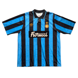 1992-94 Inter Milan Home Shirt - XL