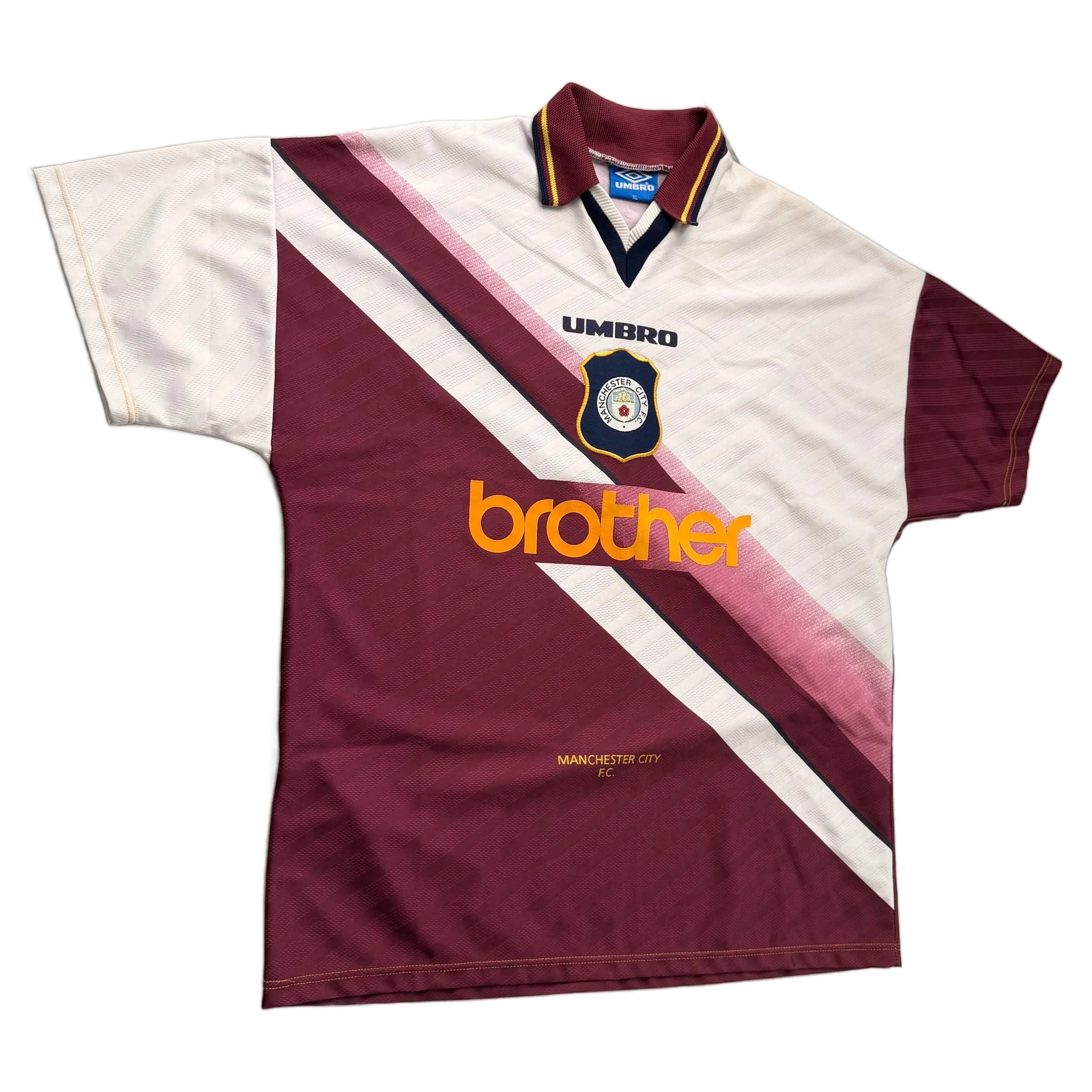 1996-97 Manchester City Away Shirt - XL