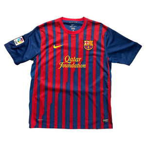 2011-12 Barcelona Home Abidal Shirt - XL