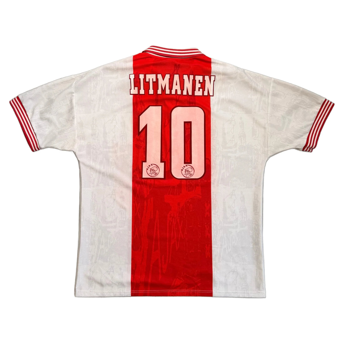 1996-97 Ajax Home Litmanen Shirt - XL