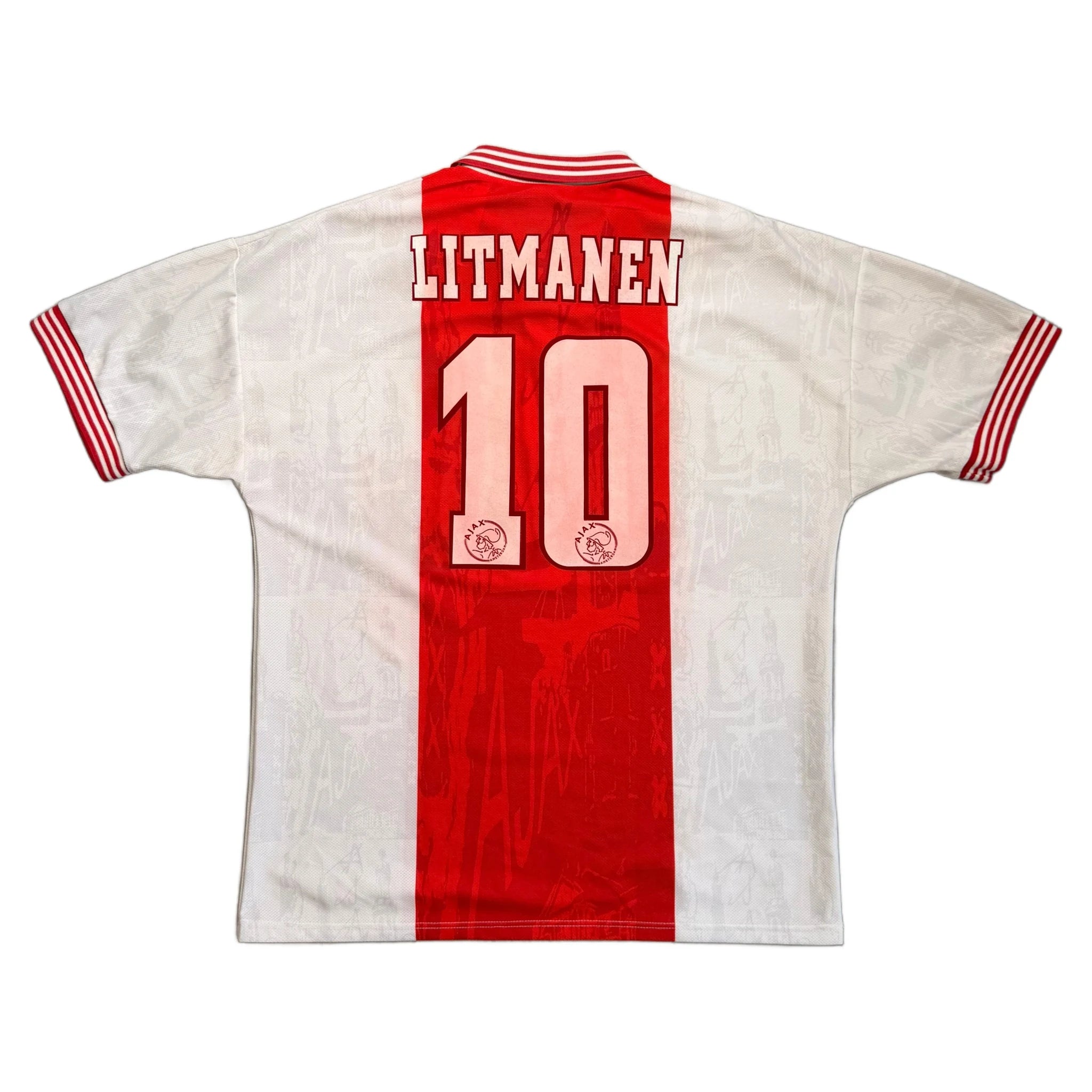 1996-97 Ajax Home Litmanen Shirt - XL