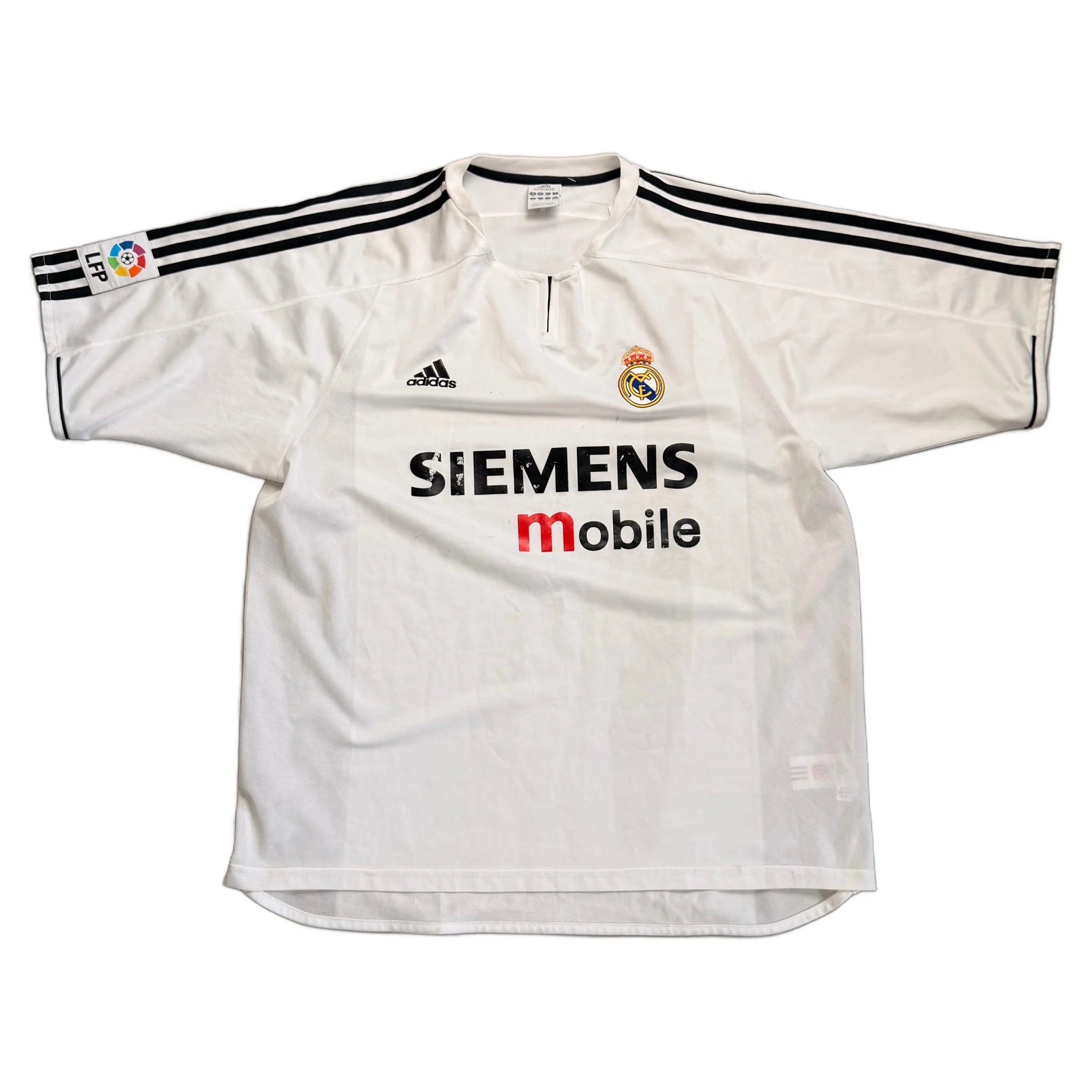 2003-04 Real Madrid Home Beckham Shirt - XL