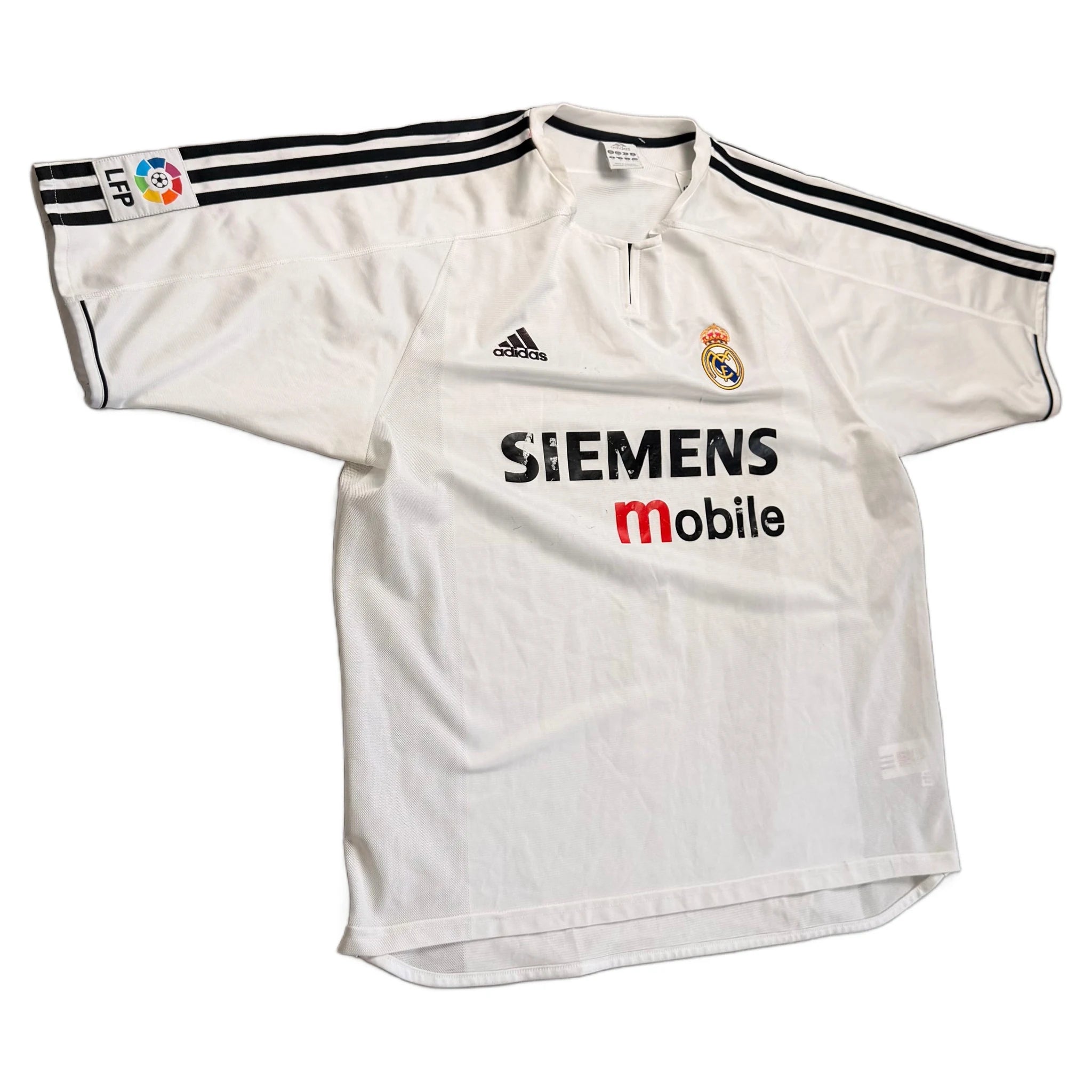 2003-04 Real Madrid Home Beckham Shirt - XL