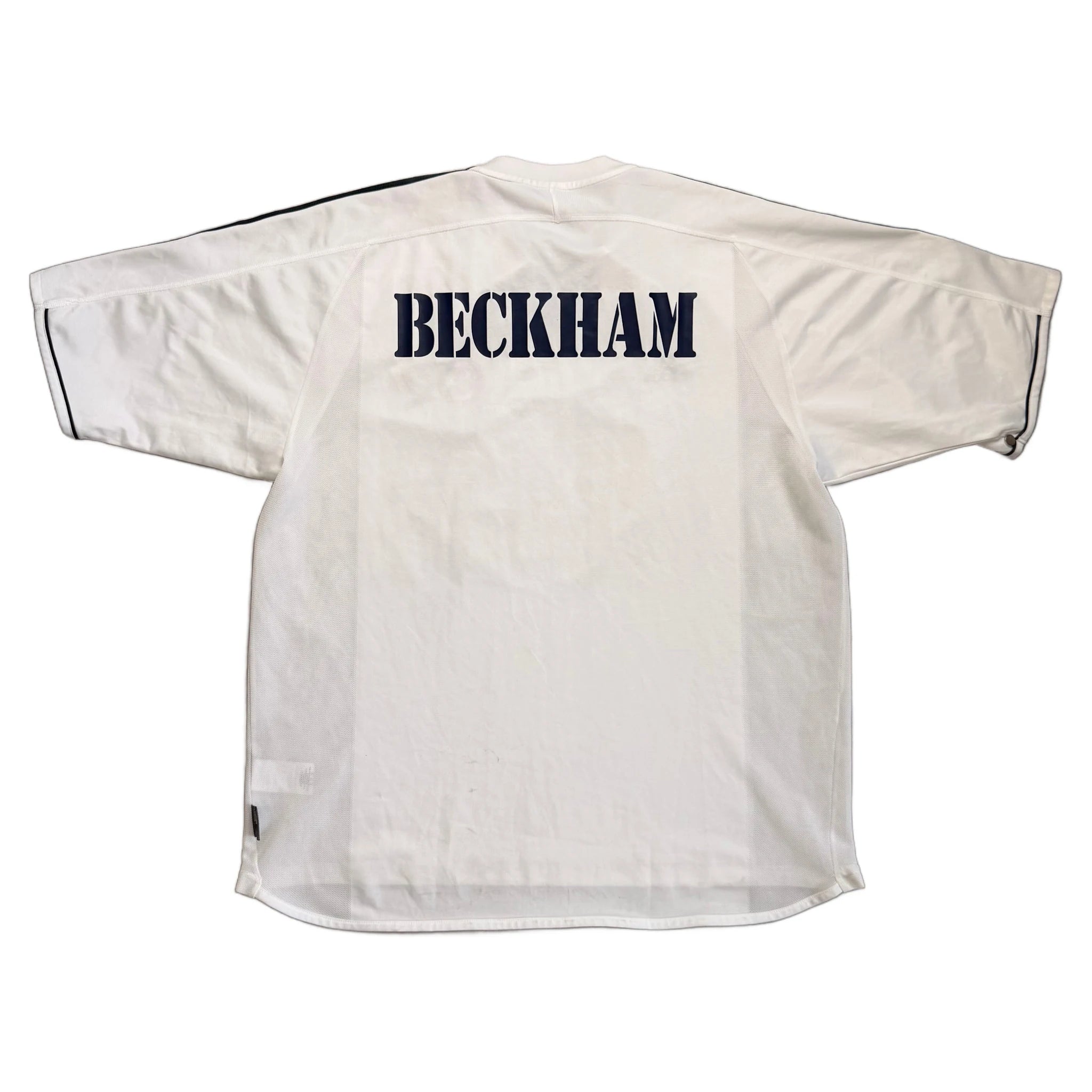2003-04 Real Madrid Home Beckham Shirt - XL