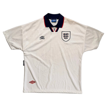 1993-95 England Home Shirt - XL
