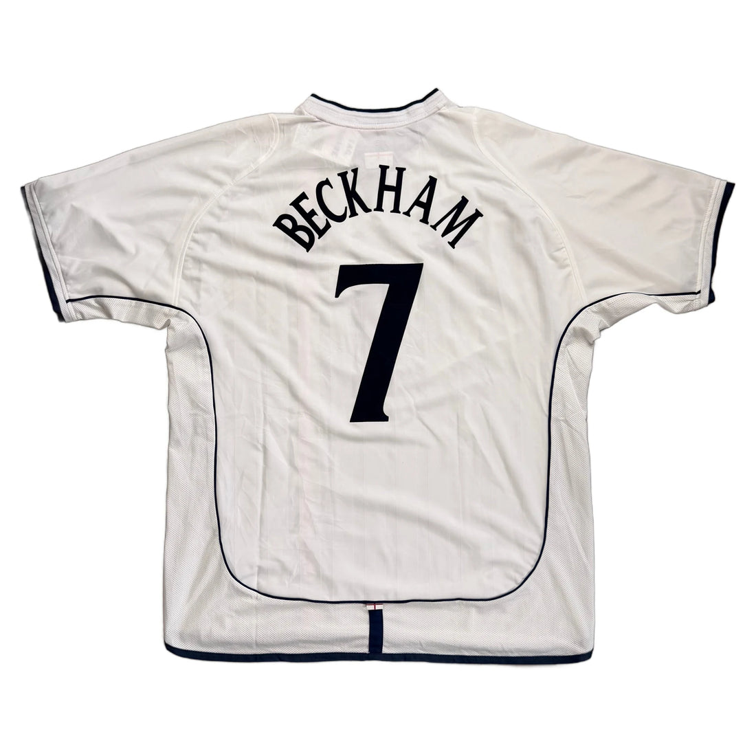 2001-03 England Home Beckham Shirt - XL