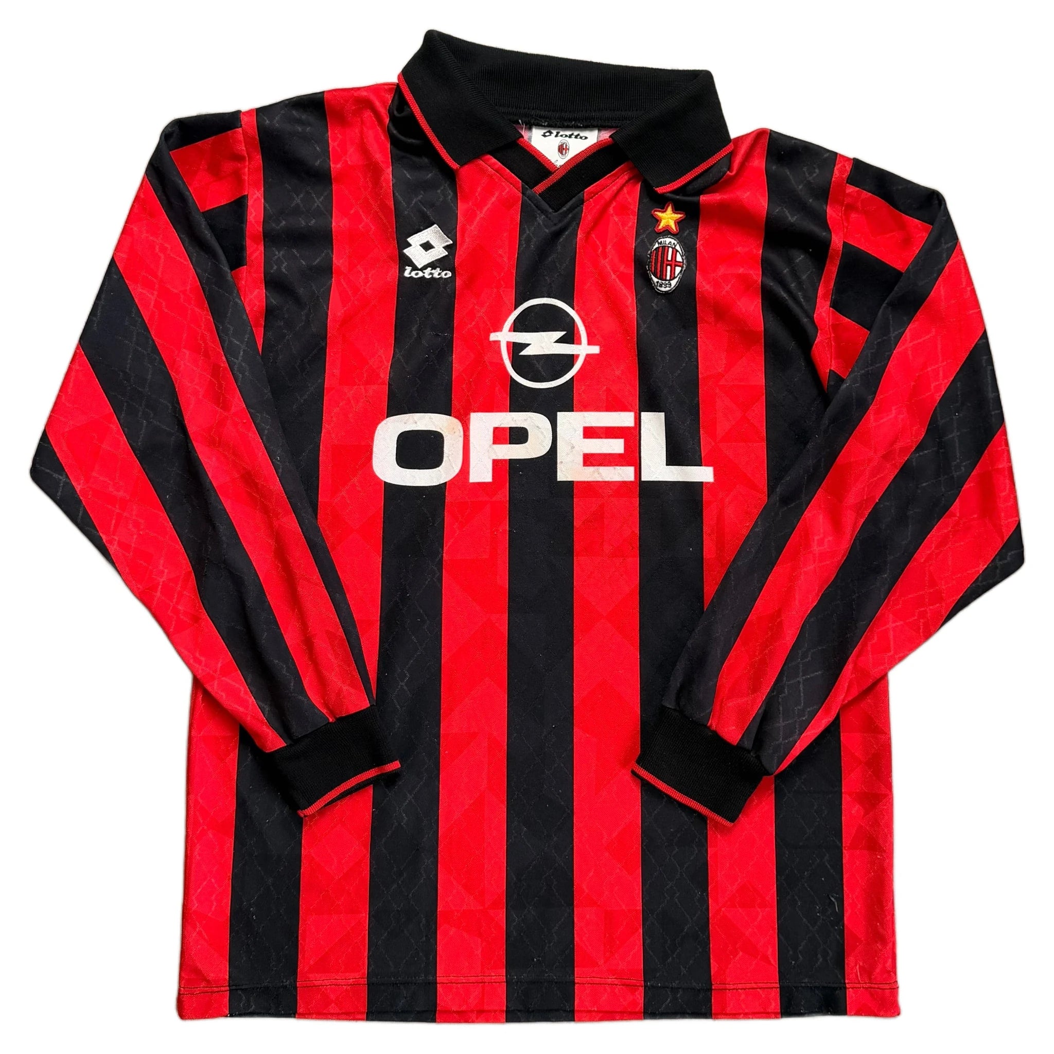 1994-95 AC Milan Home Shirt - L