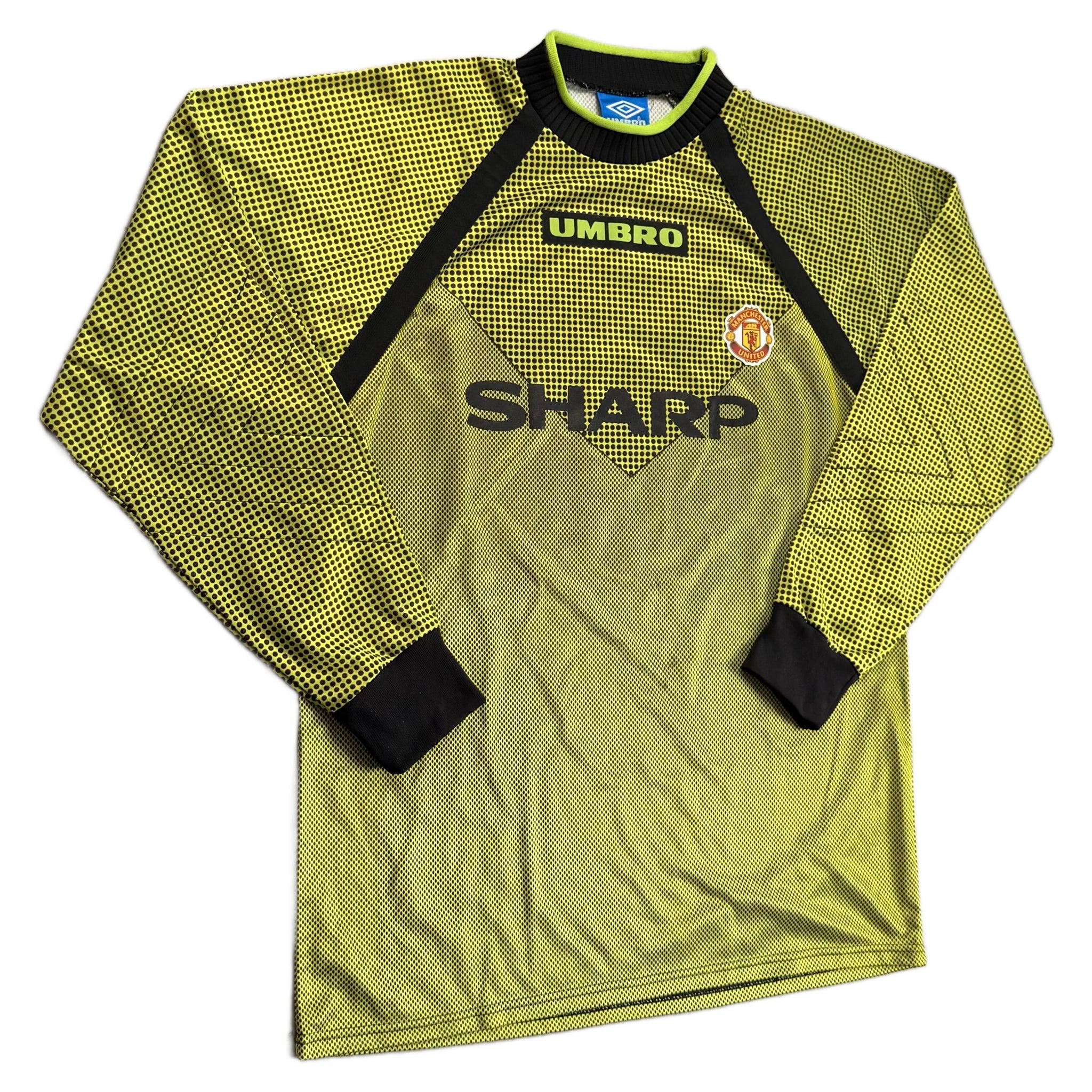 1996-98 Manchester United GK Shirt - L