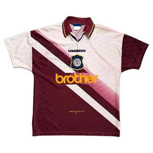 1996-97 Manchester City Away Shirt - L