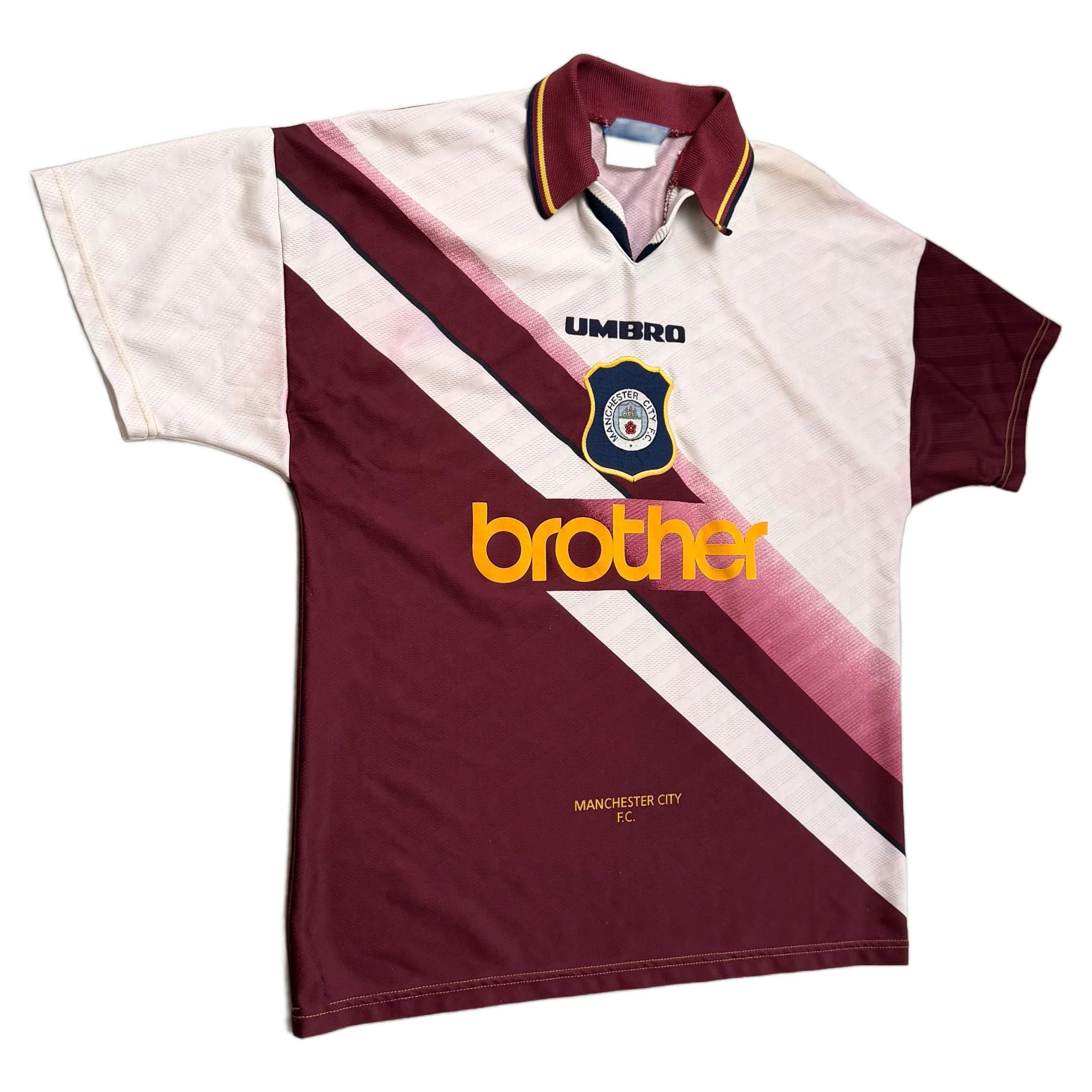 1996-97 Manchester City Away Shirt - L