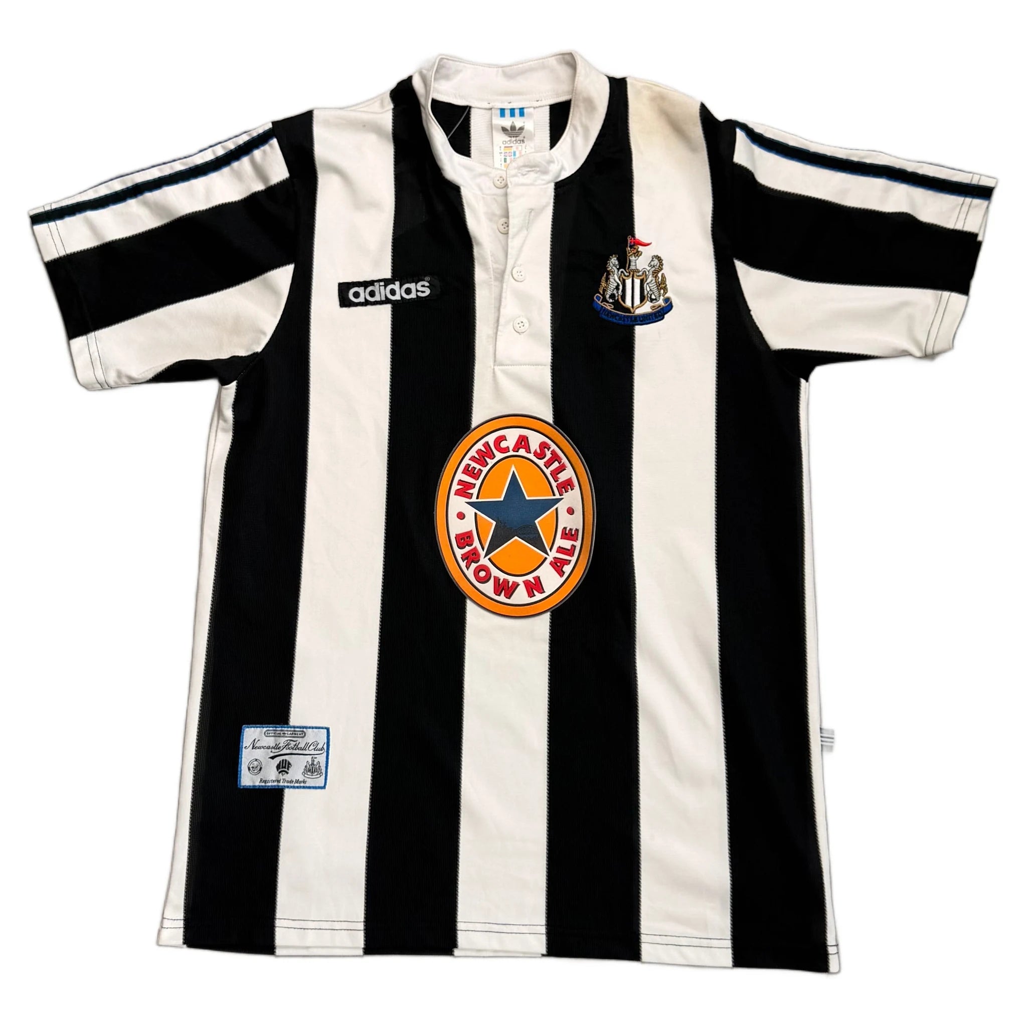 1995-96 Newcastle United Home Shearer Shirt - L