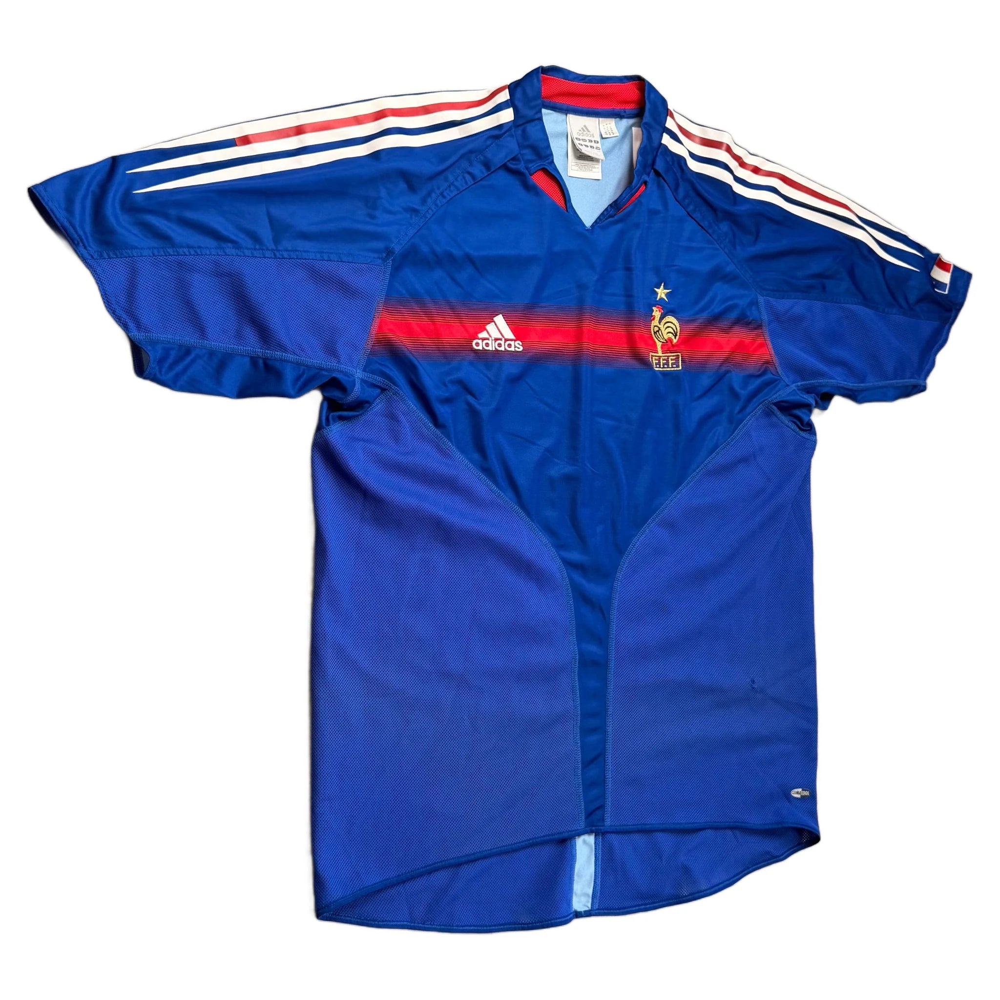 2004-05 France Home Shirt - L