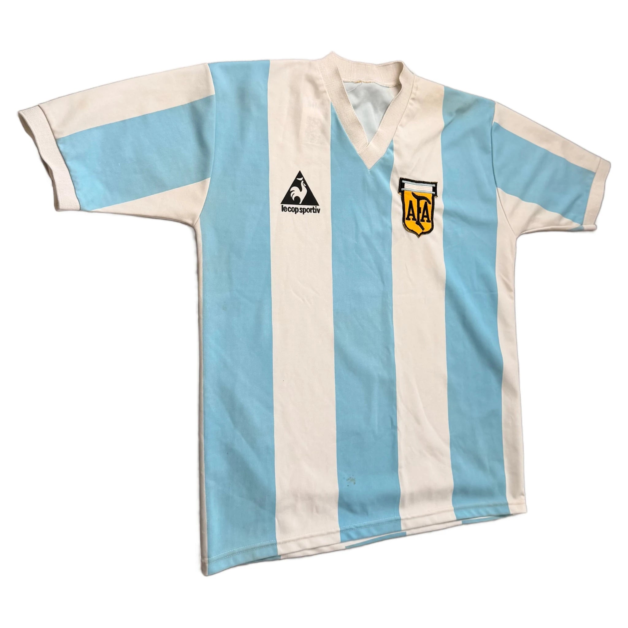 1986-87 Argentina Home Shirt - L