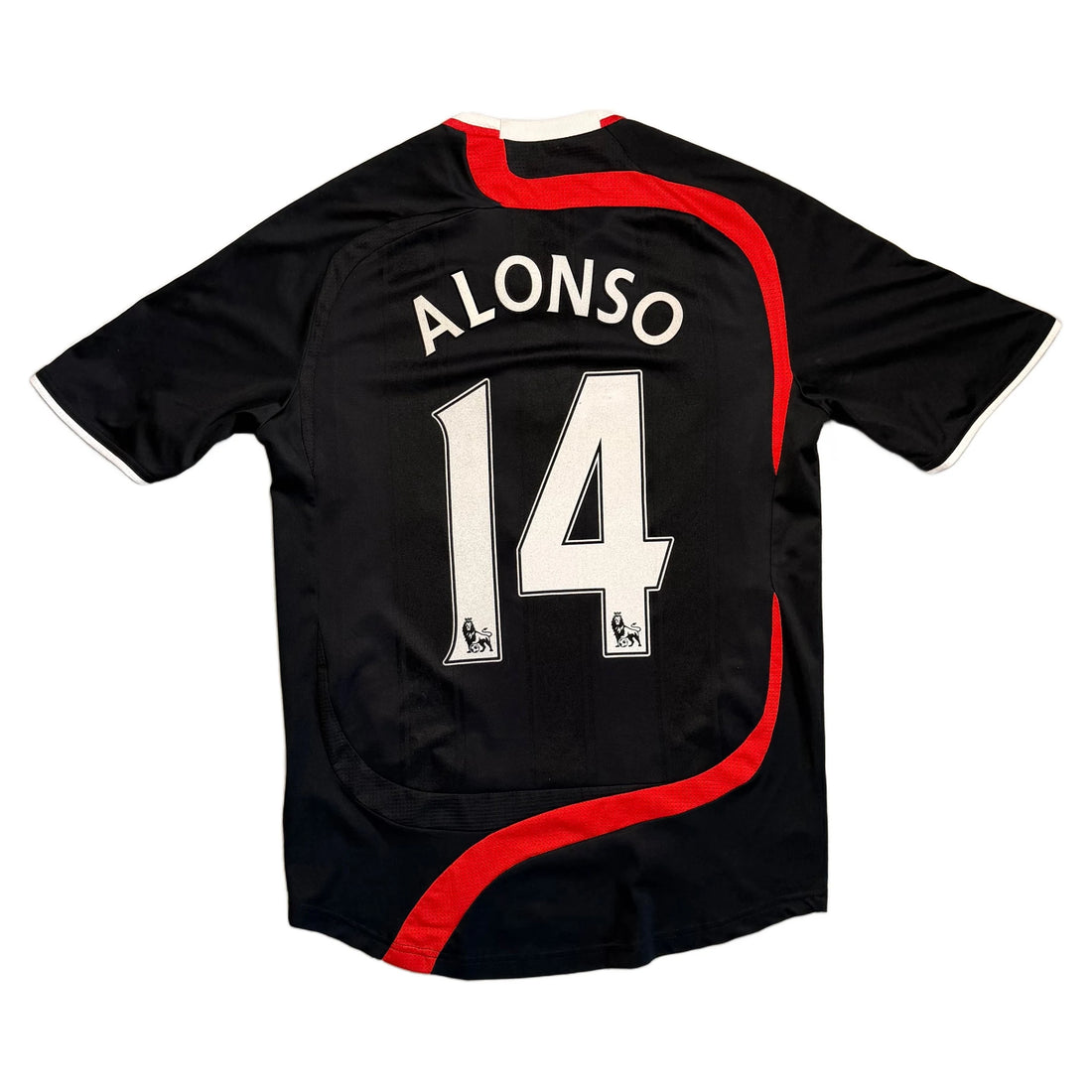 2007-08 Liverpool Away Alonso Shirt - M