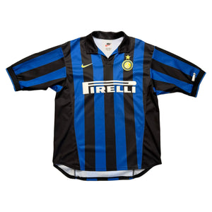 2001-02 Inter Milan Home Shirt - M