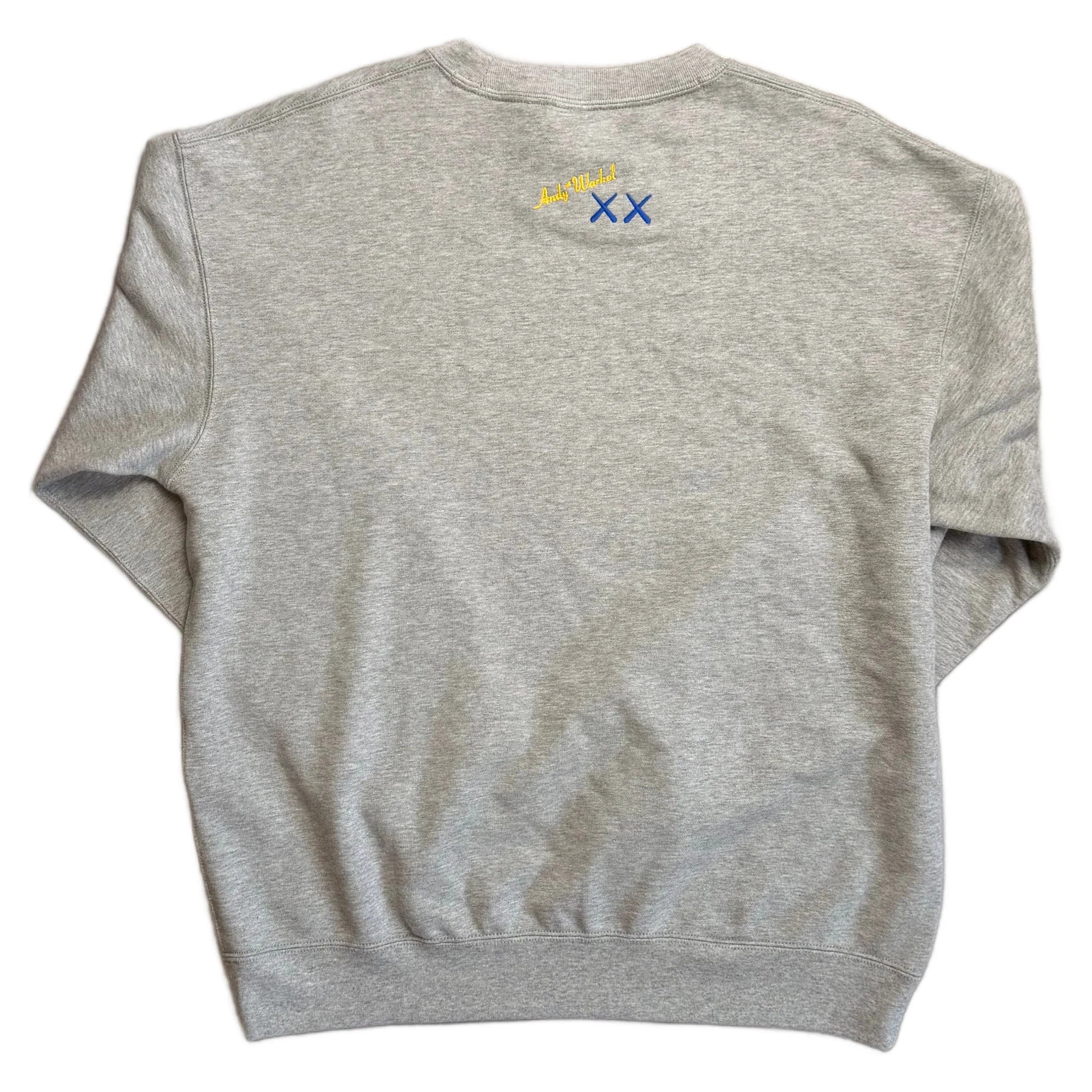 Grey Uniqlo x KAWS Sweatshirt - L