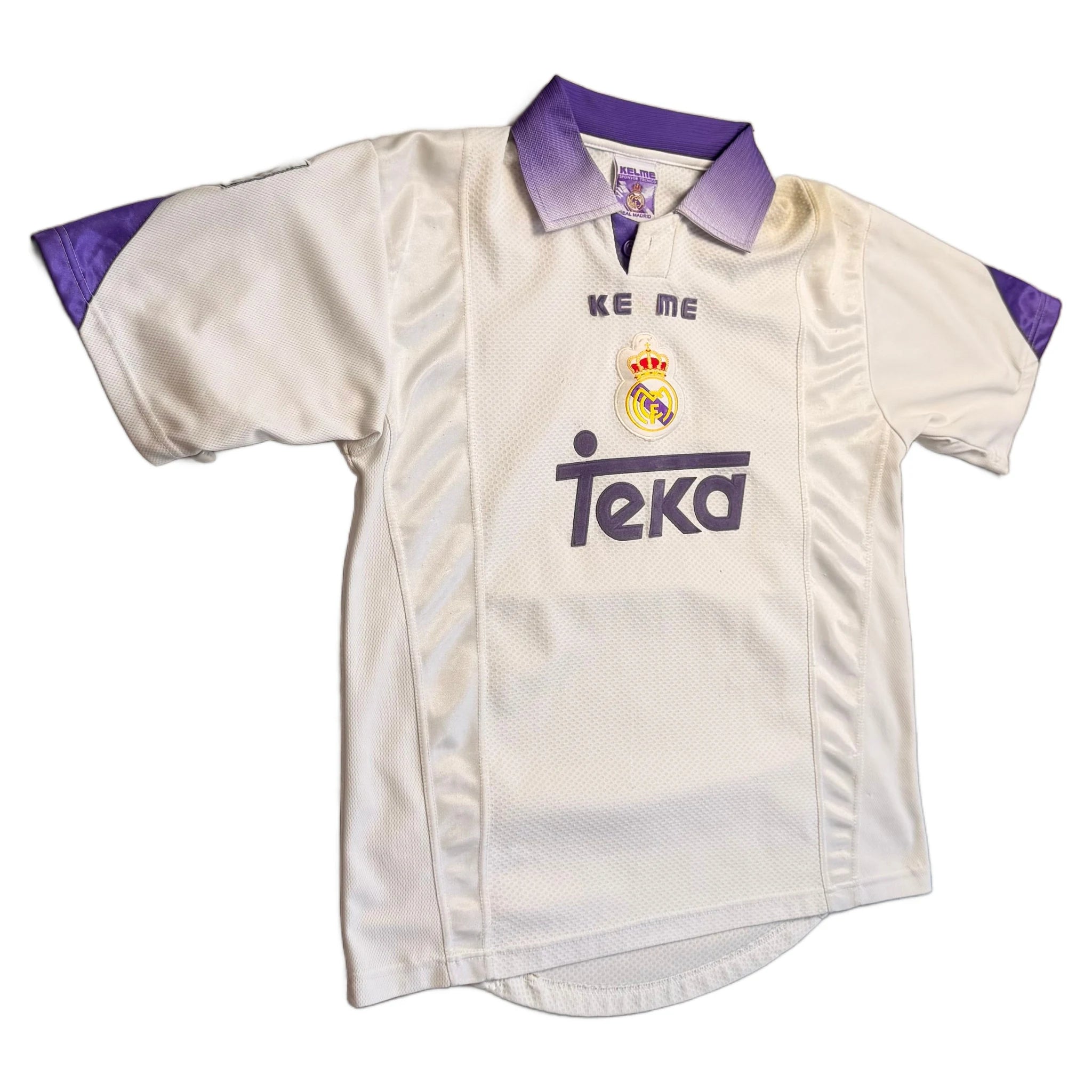 1997-98 Real Madrid Home Shirt - M