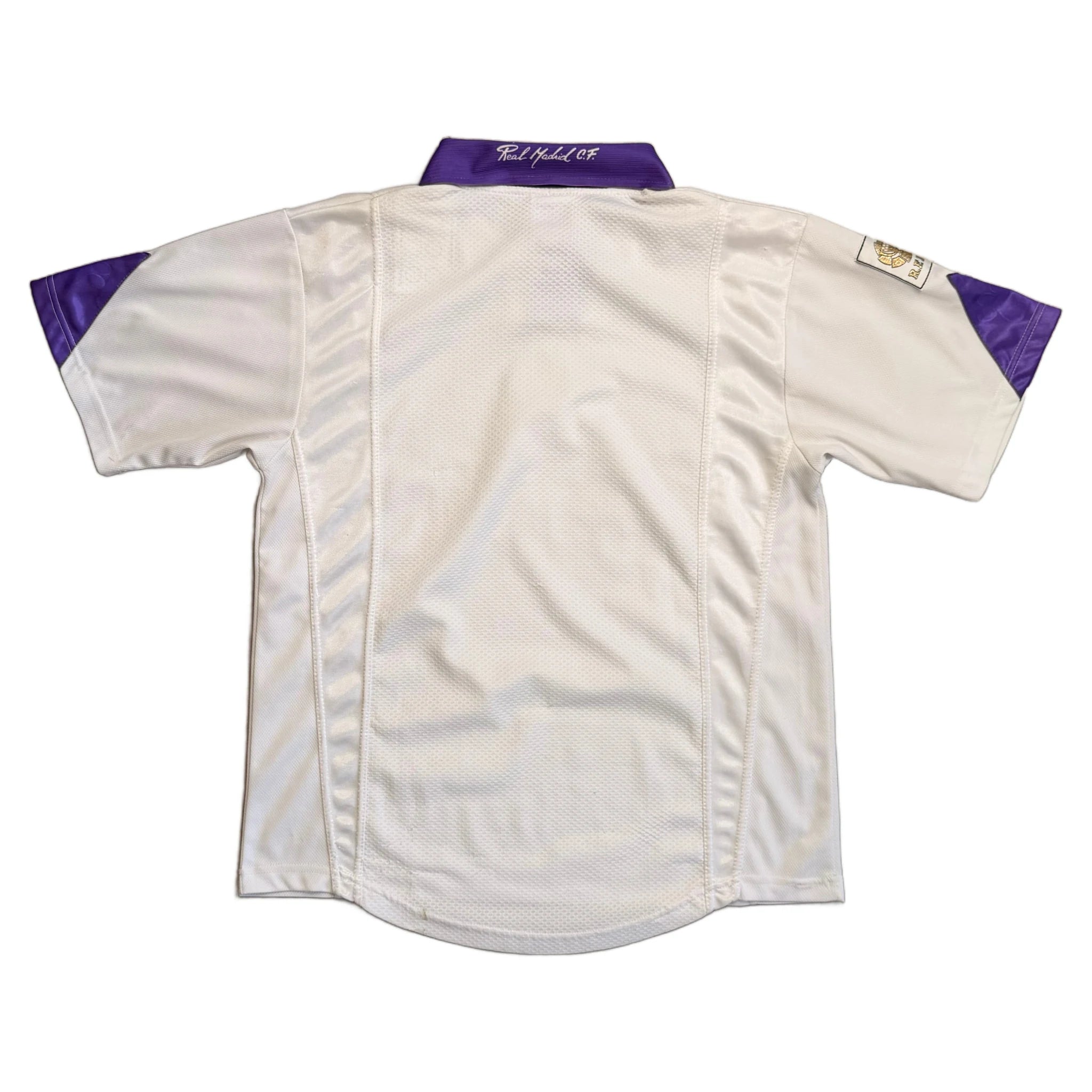1997-98 Real Madrid Home Shirt - M