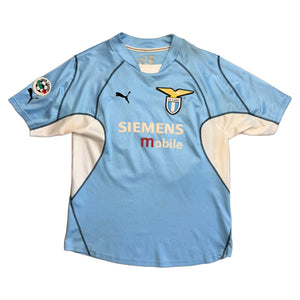 2003-04 Lazio Home De La Peña Shirt - M
