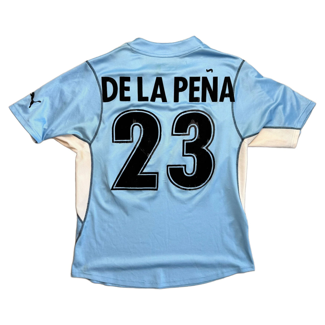 2003-04 Lazio Home De La Peña Shirt - M