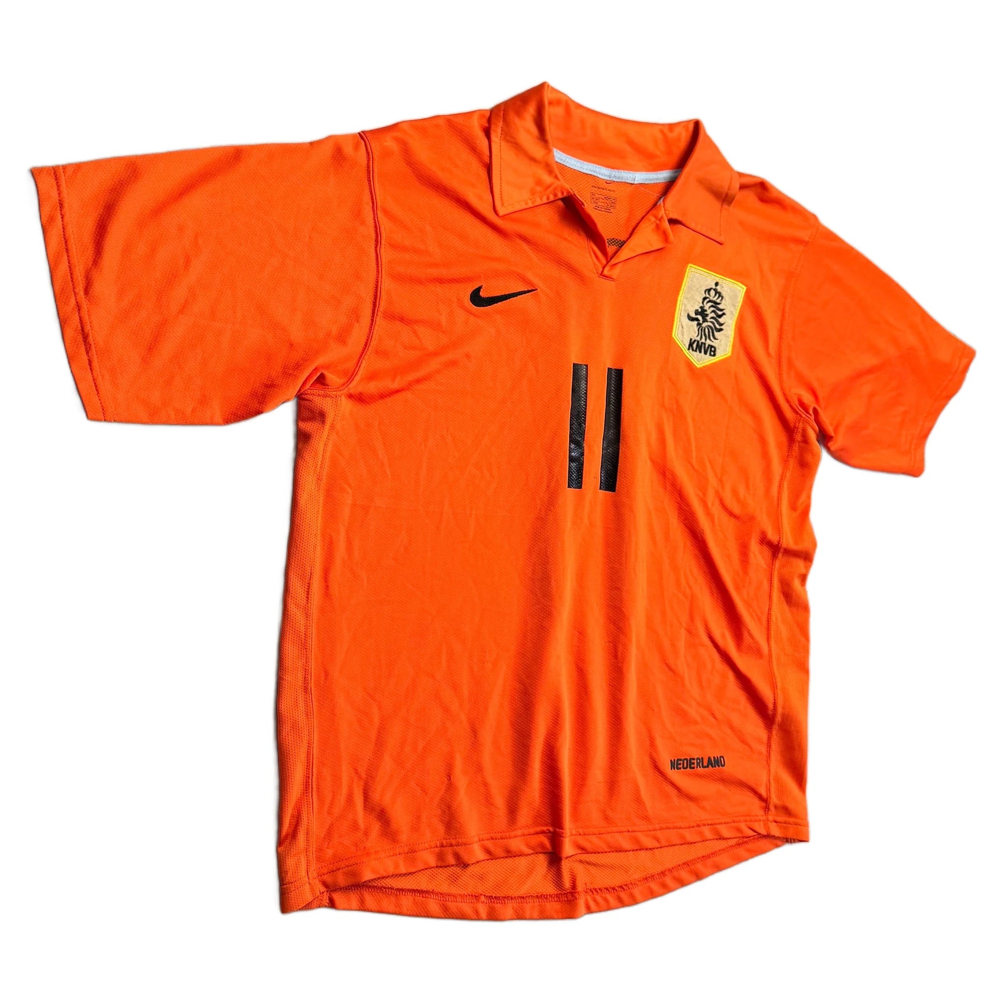 2004-05 Netherlands Home Robben Shirt - M
