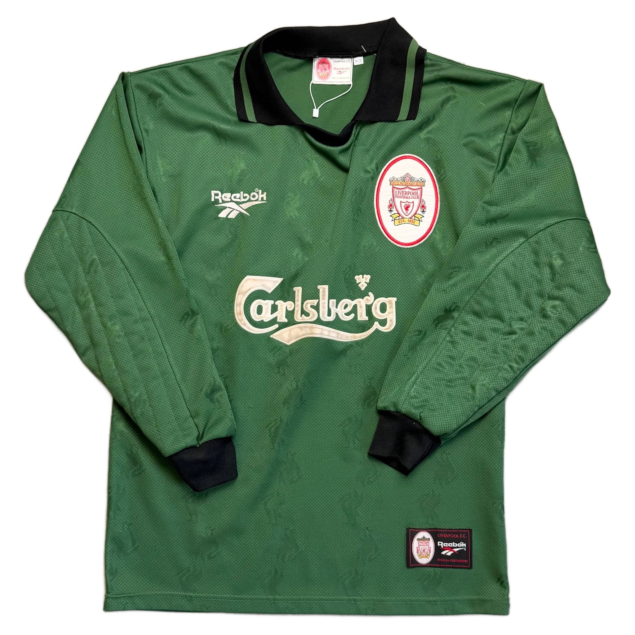 1997-98 Liverpool GK Shirt - M