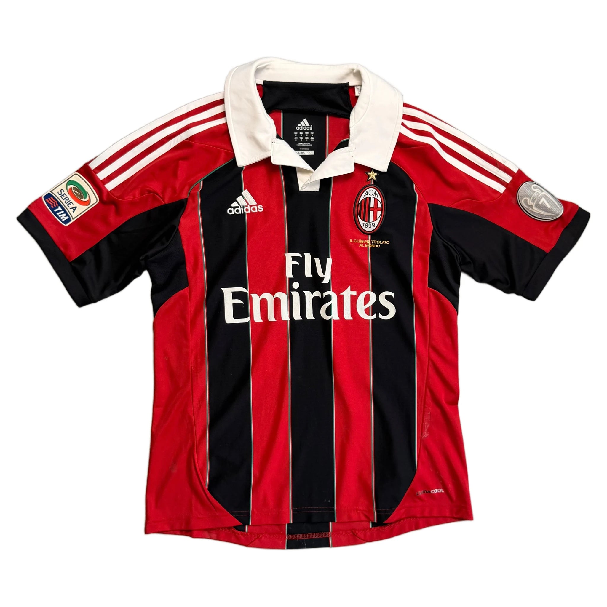 2010-11 AC Milan Home Nesta Shirt - M
