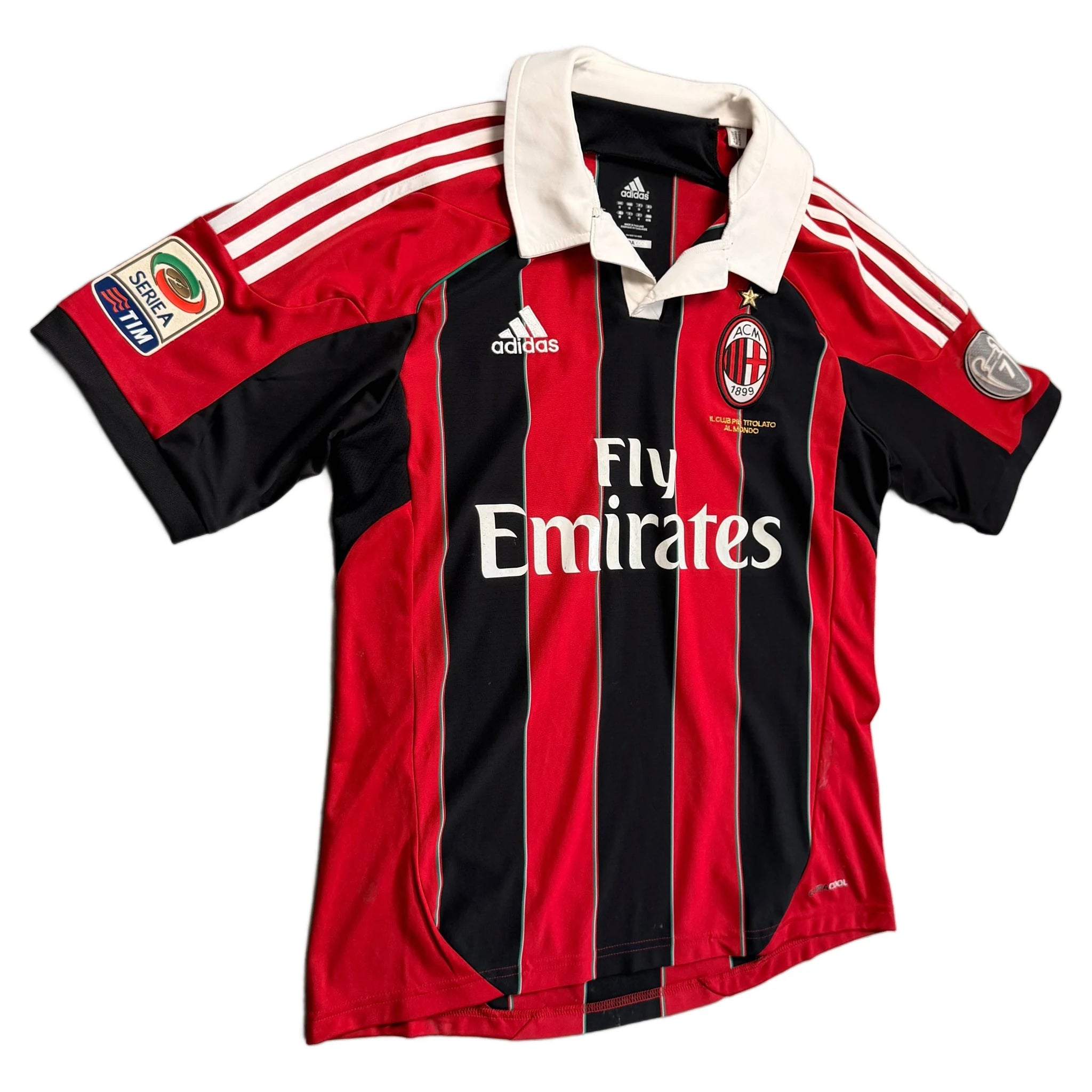 2010-11 AC Milan Home Nesta Shirt - M