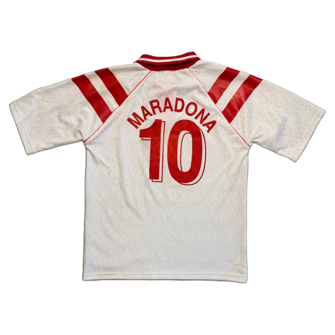 1992-93 Sevilla Home Maradona Shirt - S