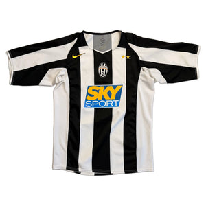 2004-05 Juventus Home Shirt - S